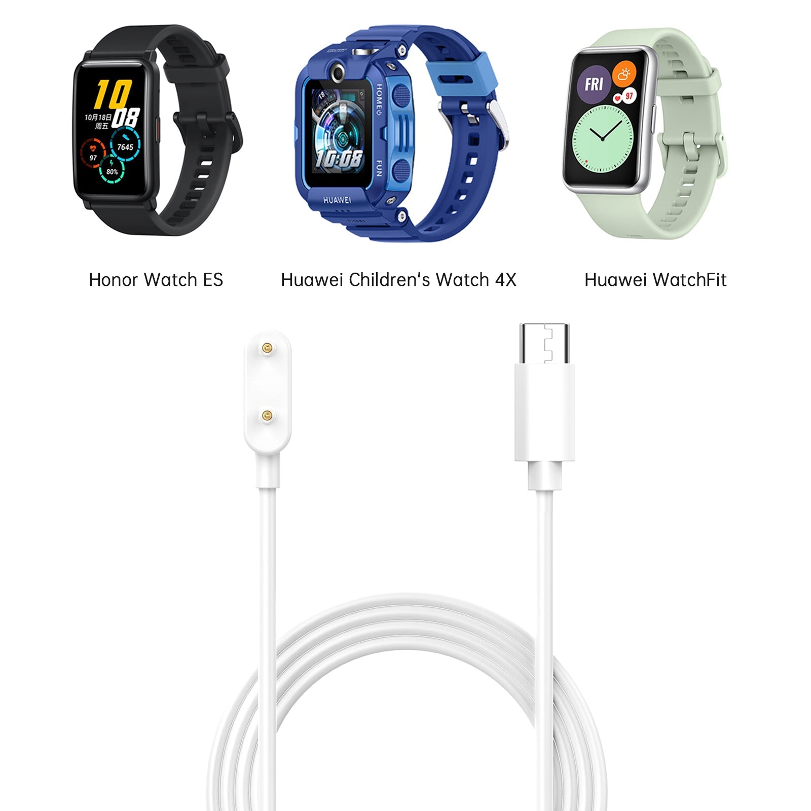 Portable Replacement Charging Cable For Huawei Watch Fit3/2/SE/mini Band 10/9/8