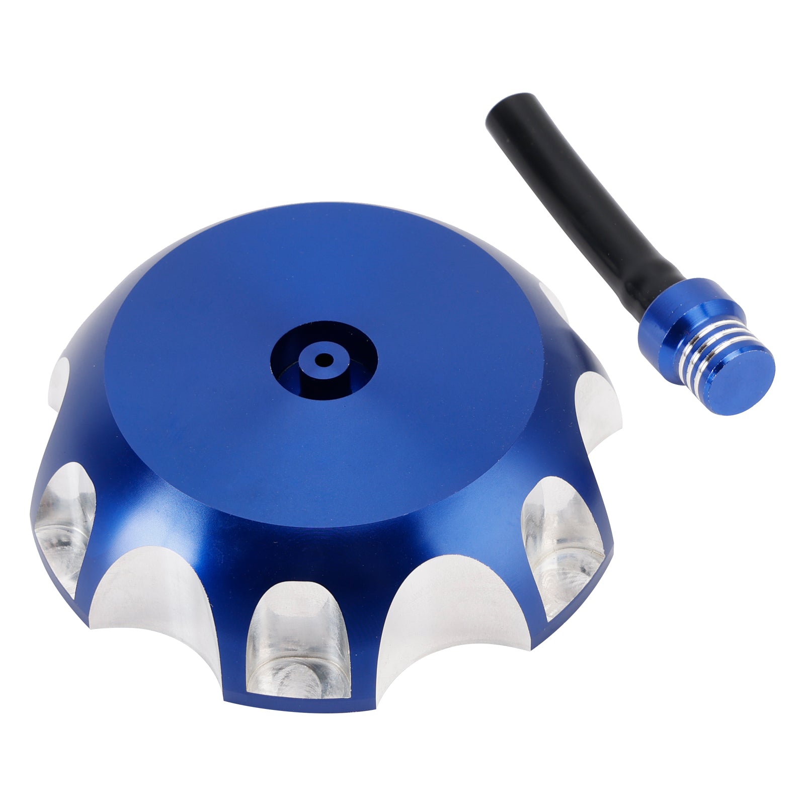 Aluminum Fuel Tank Cap w/Vent For Honda CR85R CR125R CR250R CRF230F 2000-2017