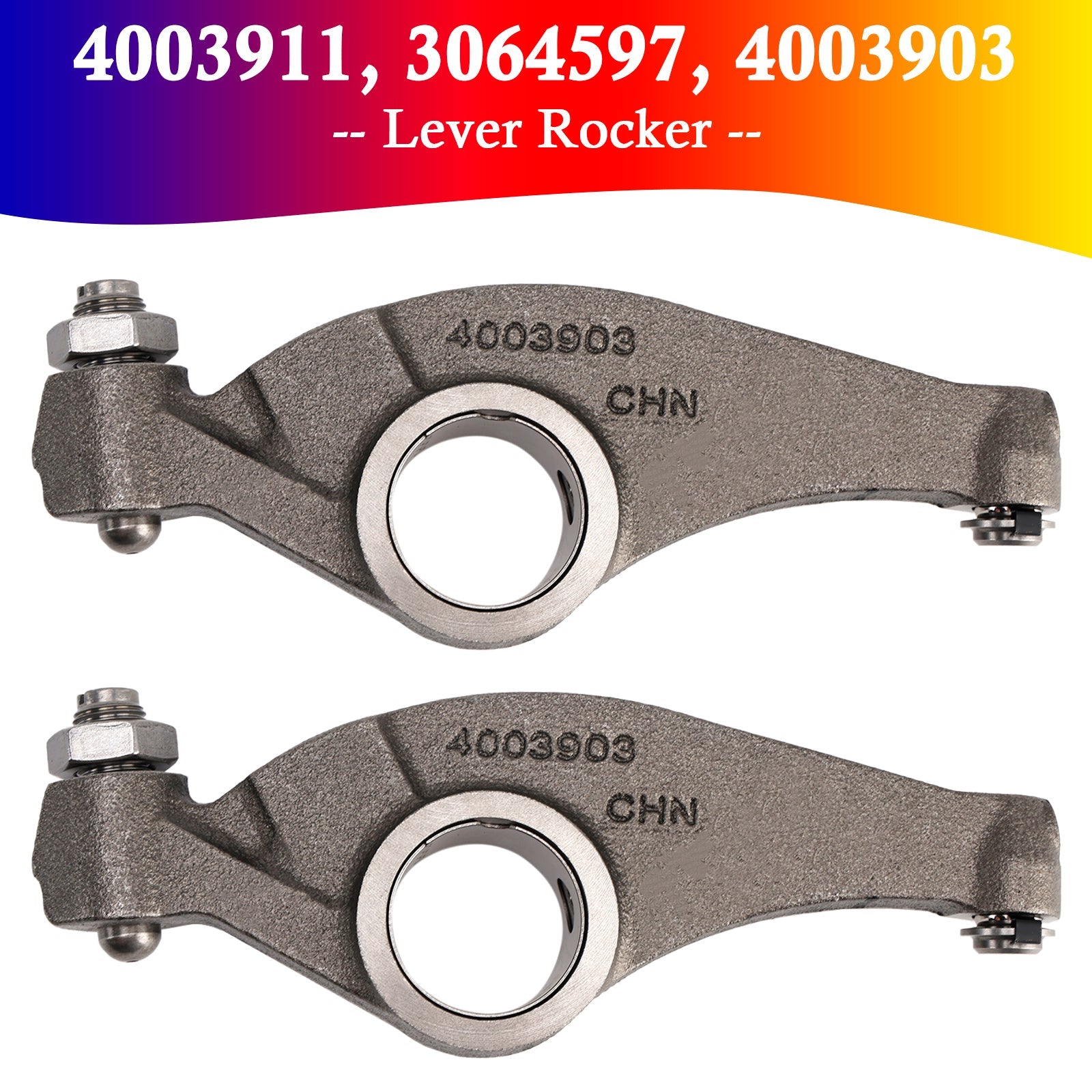 2x New Lever Rocker for Cummins 4003911 3064597 4003903