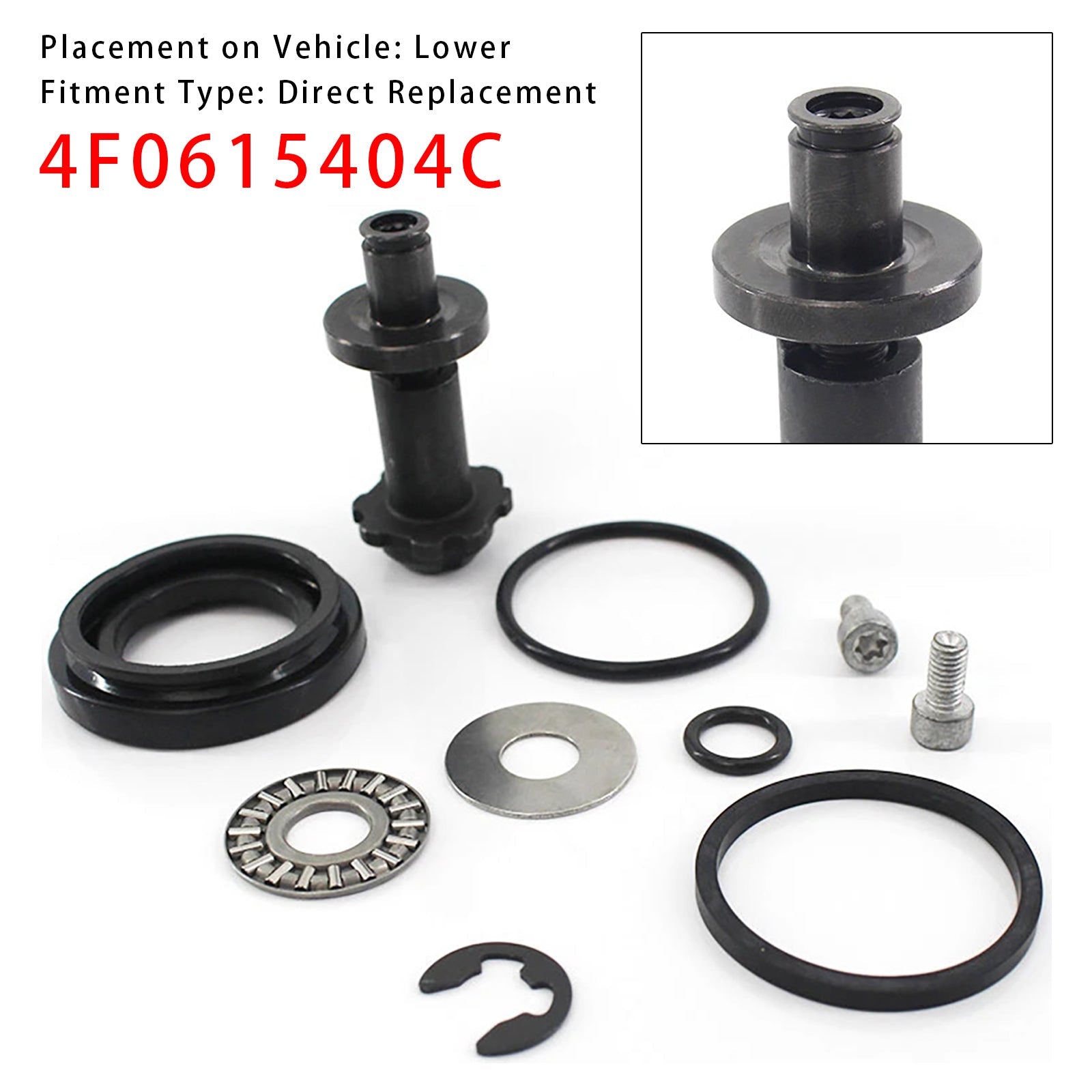 6 Torx Parking Rear Brake Caliper Motor Repair Kit For Audi VW Passat 32332082