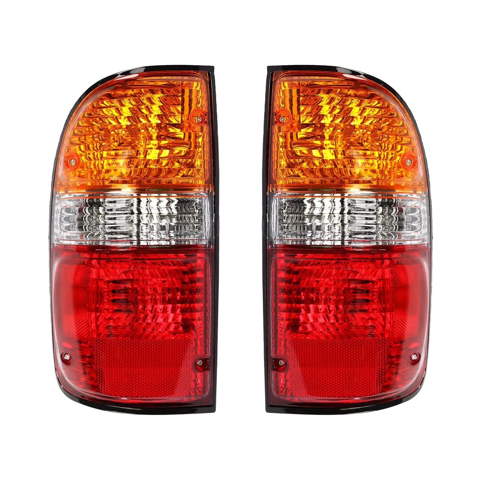 2PCS Rear Tail Lights Lamps For Toyota Tacoma 2001-2004 W/Bulbs