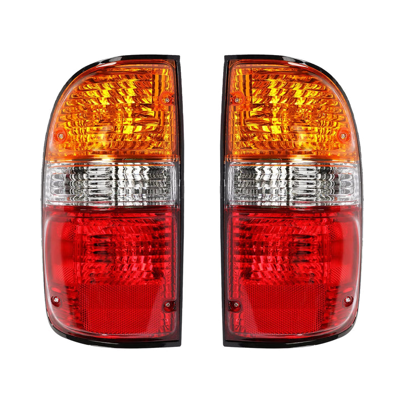 2PCS Rear Tail Lights Lamps For Toyota Tacoma 2001-2004 W/Bulbs