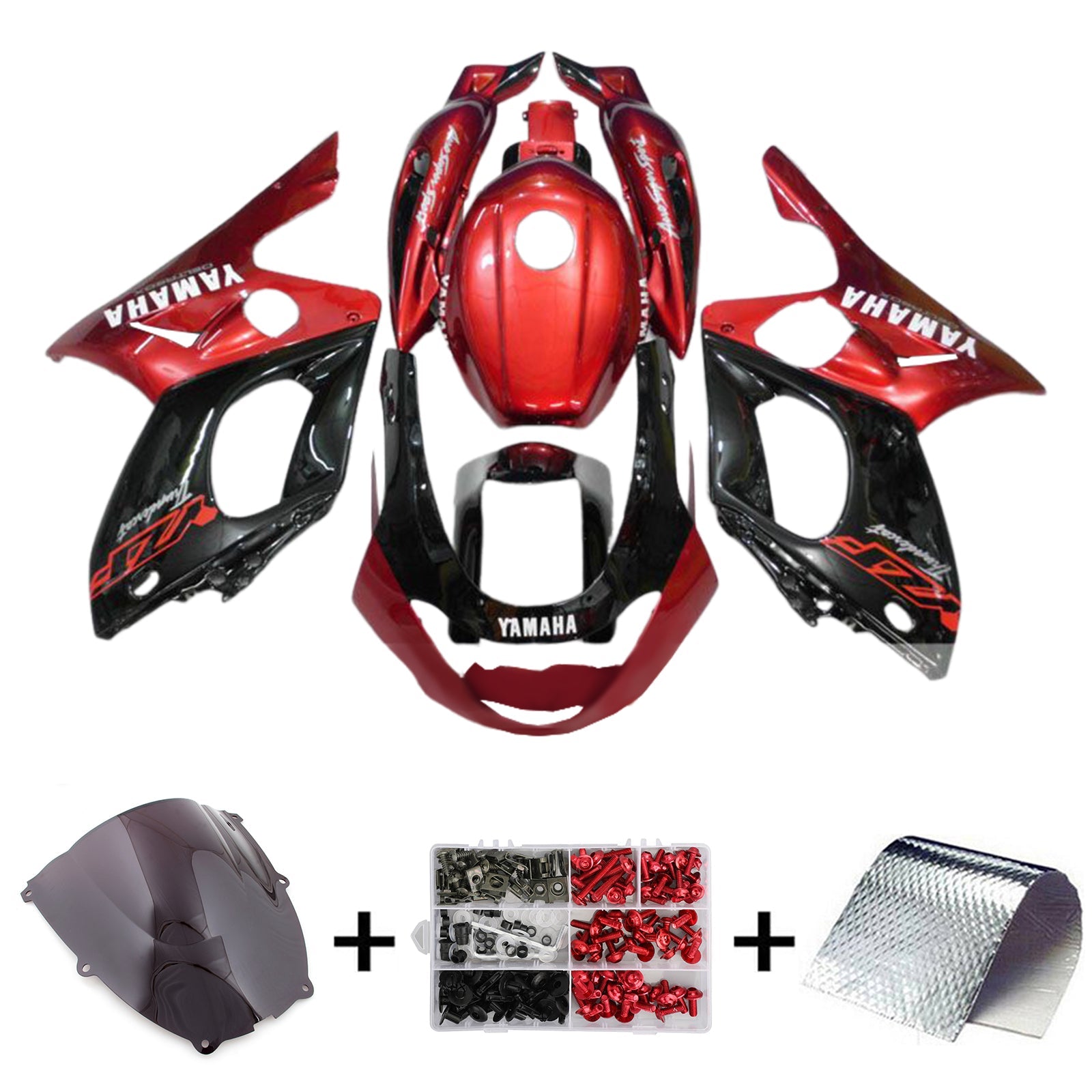 Yamaha YZF 600R Thundercat 1996-2007 Fairing Kit Bodywork Plastic ABS