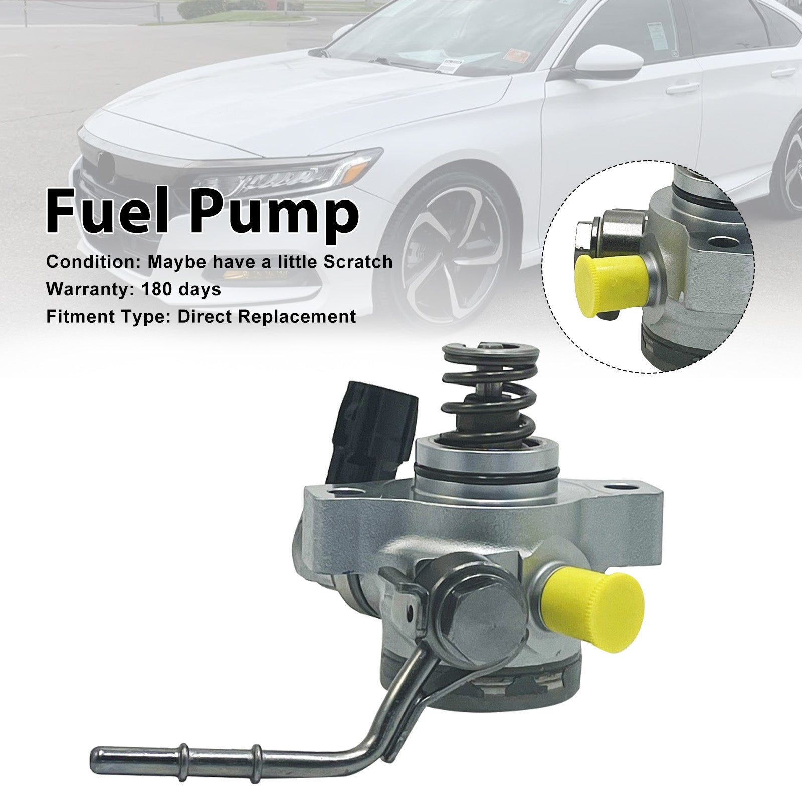 High Pressure Fuel Pump 16790-5PC-H01 Fit Honda Accord CR-V 2017-2021 296100-06