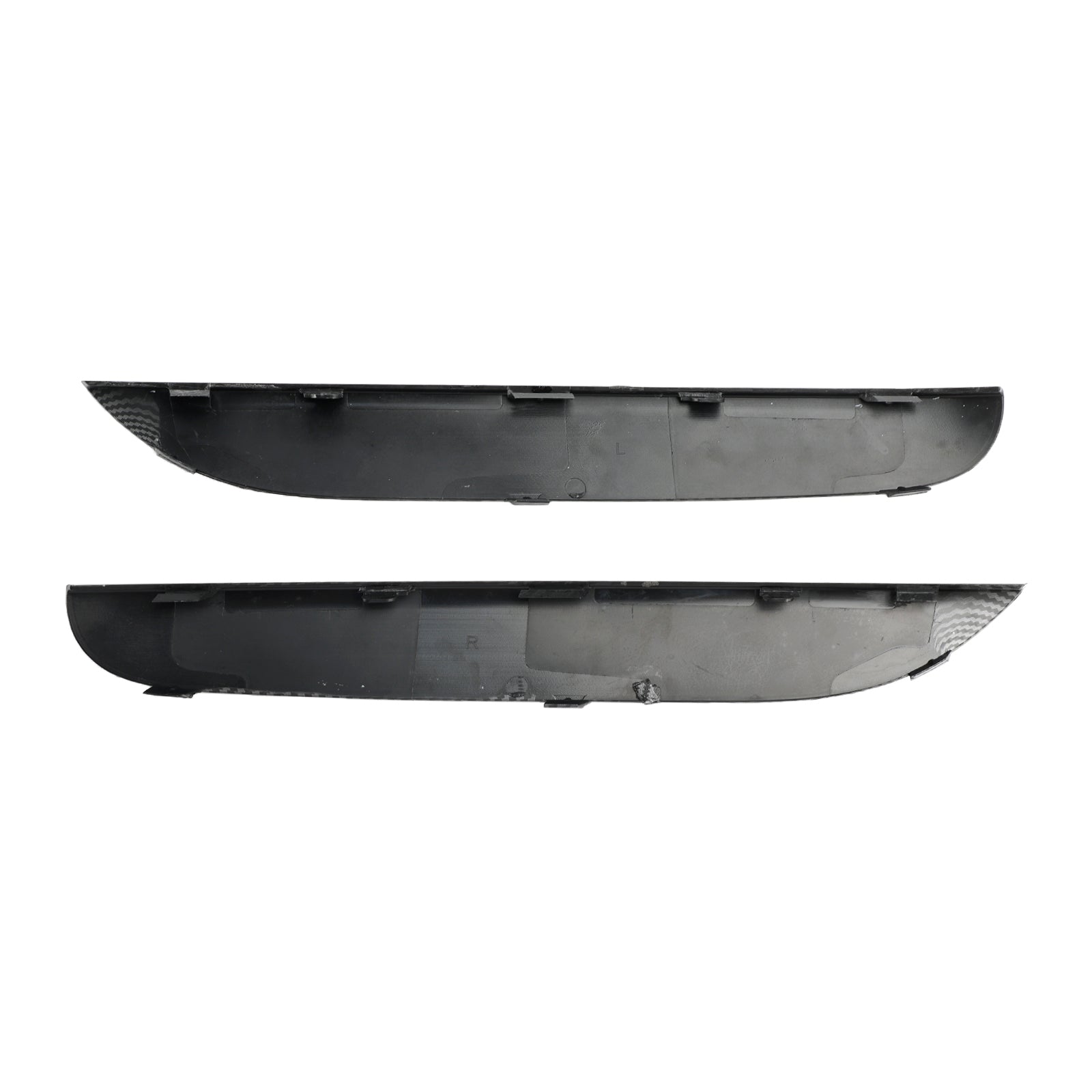 L+R Front M Sport Bumper Moulding Trims For BMW 7 Series F01 F02 2009-2015