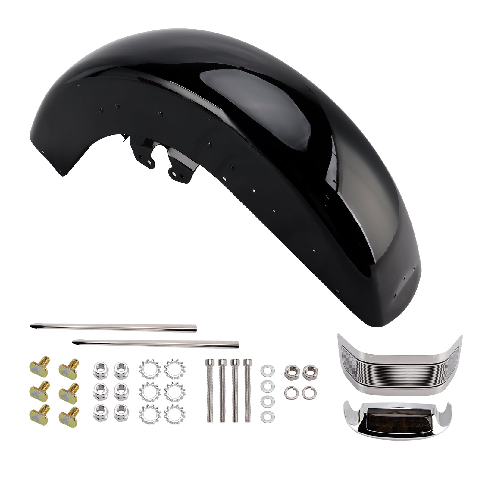 2014-2024 Touring Electra Glide Ultra Limited Steel Front Fender Mudguard