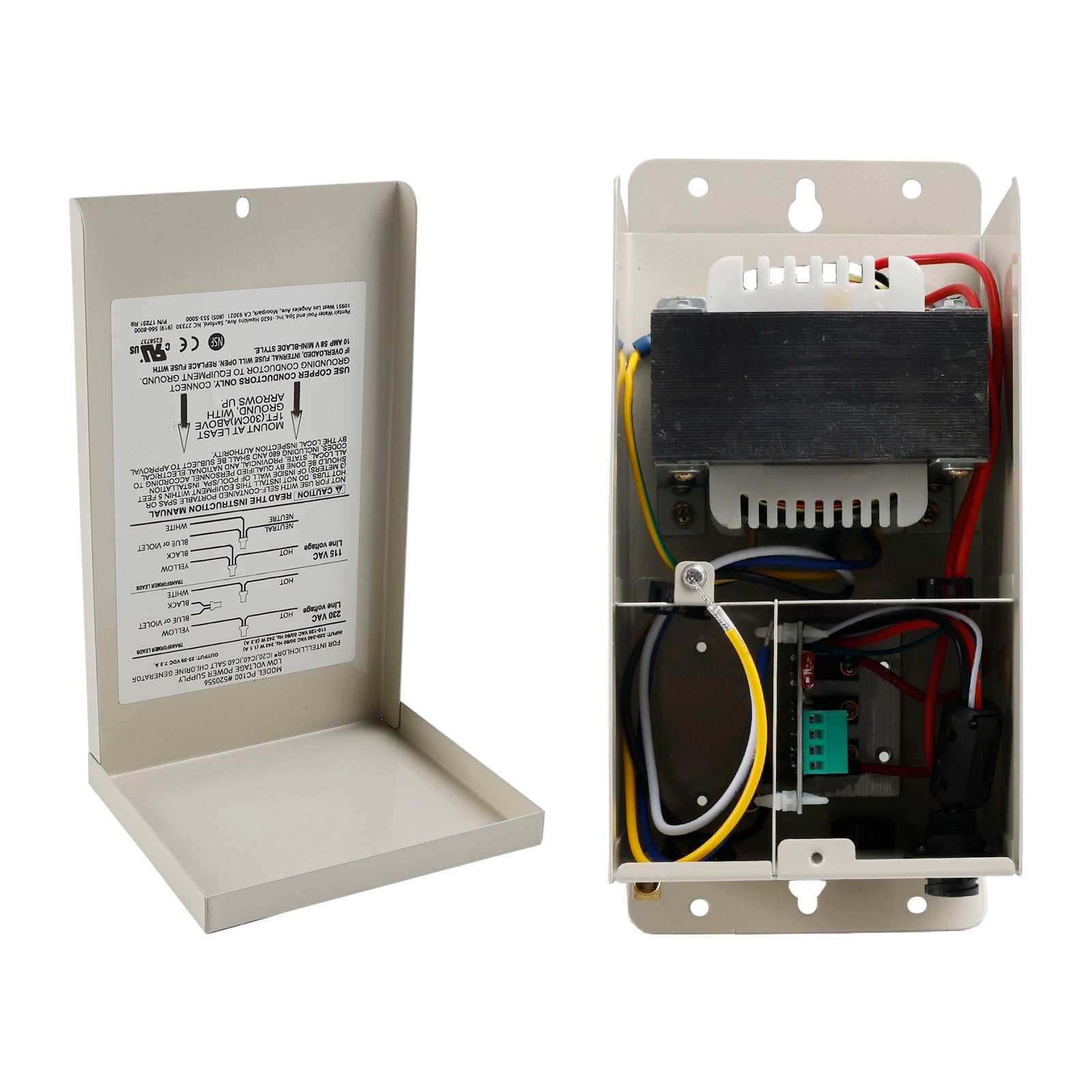 Computer Power Center 520556 Power Center for Pentair IntelliChlor IC20 IC40 IC60 Chlorine G