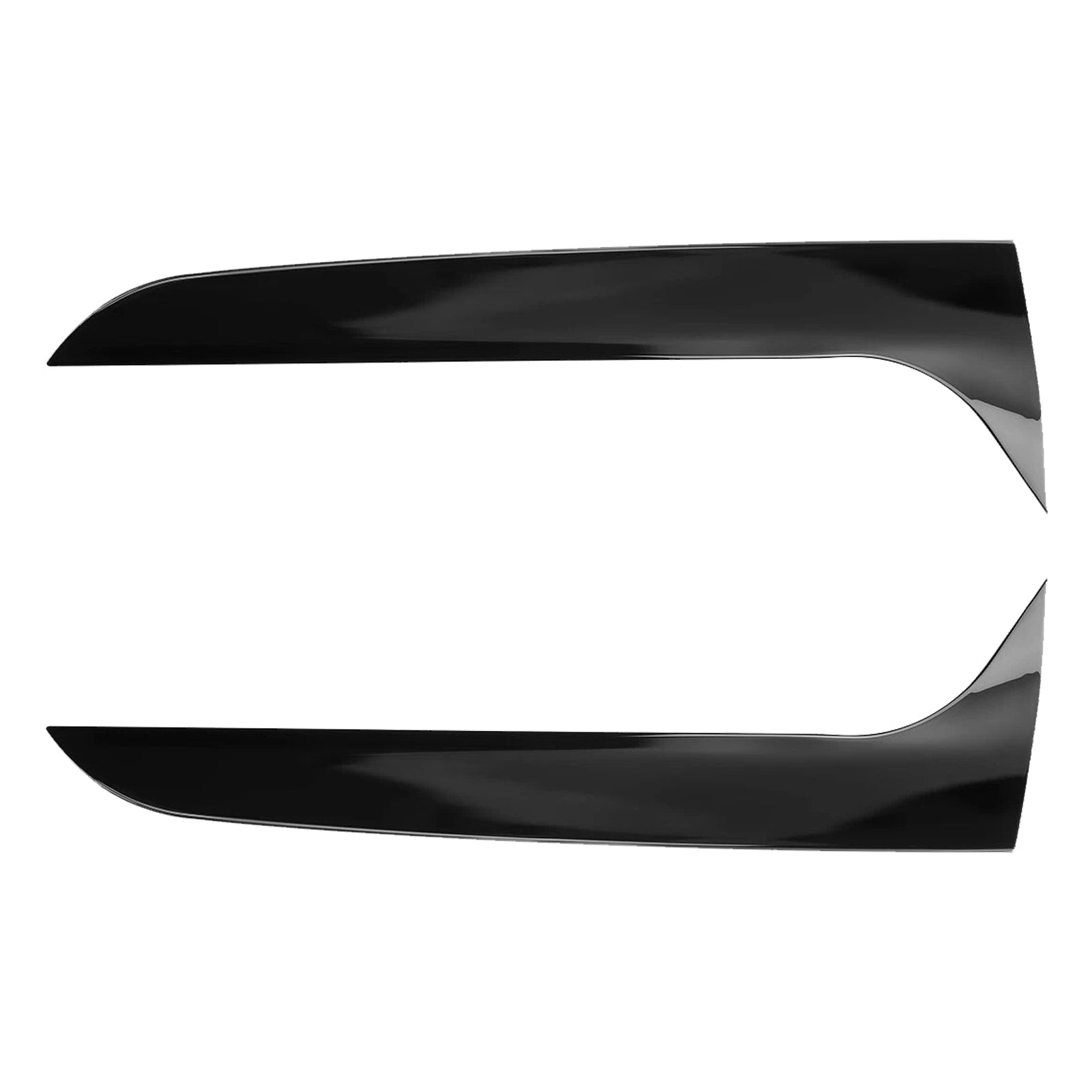 2009-2016 Audi A4 B8 Avant Gloss Black Pair Rear Window Side Wing Spoiler