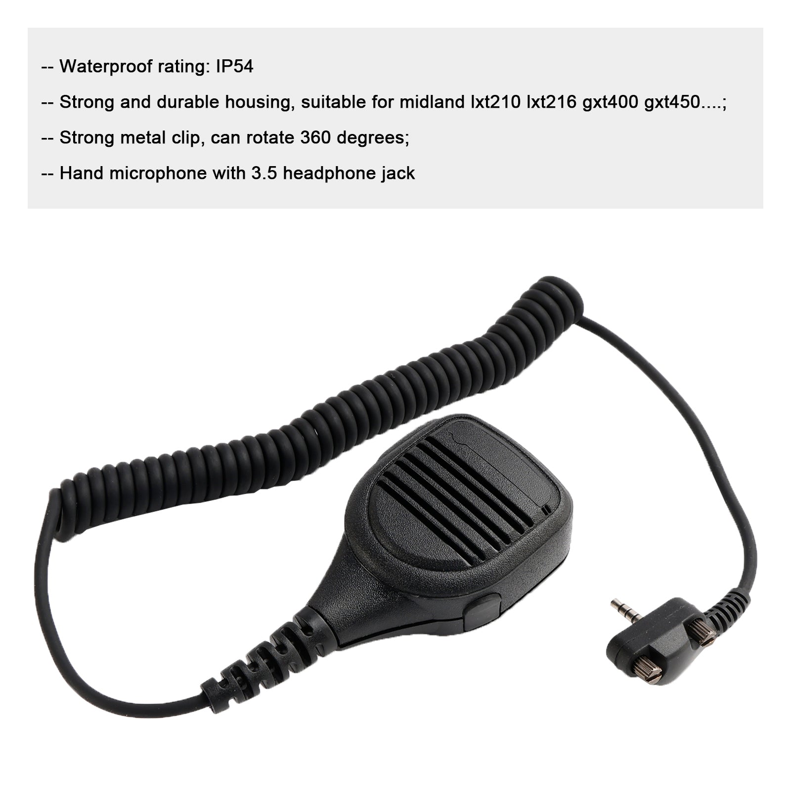 VX231-SM08 Microphone Speaker for VX-130 VX-228 VX-351 EVX-531 VX-410 VX-417