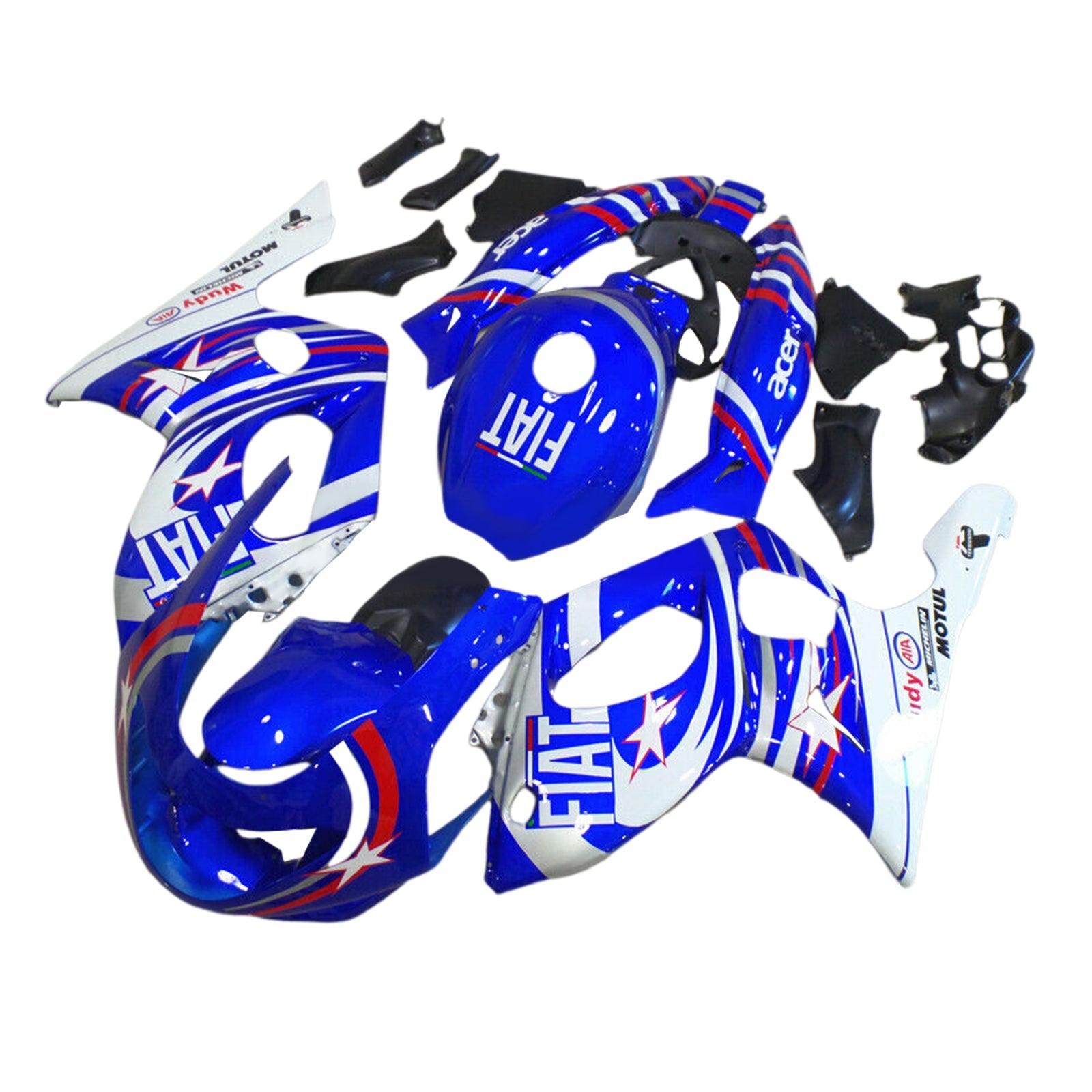 Yamaha YZF 600R Thundercat 1996-2007 Fairing Kit Bodywork Plastic ABS