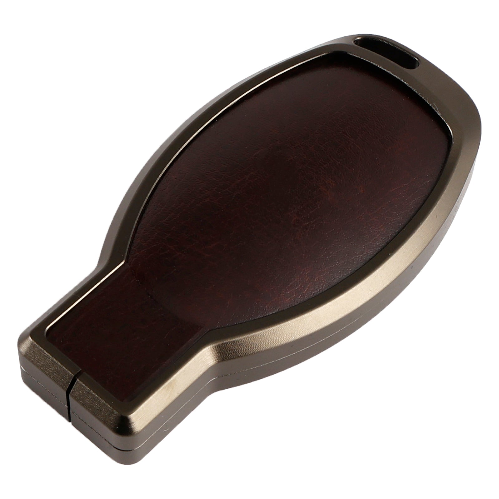 Benz GLC GLK CLS GLA CLA AMG Alloy Aluminum TPU Car Key Brown Case Cover
