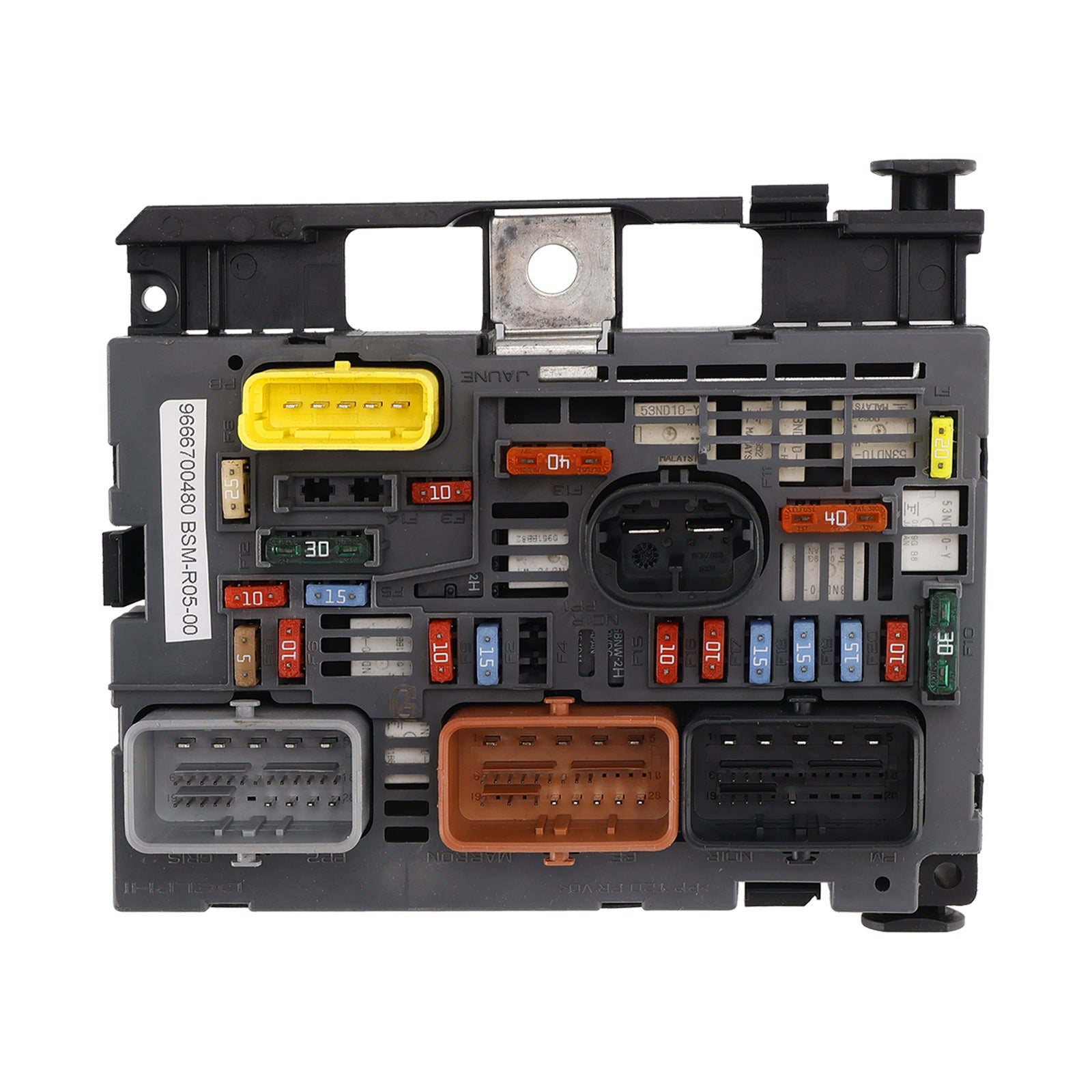 2008-2015 For Peugeot Partner Tepee BSM Fuse & Relay Box 9666700480