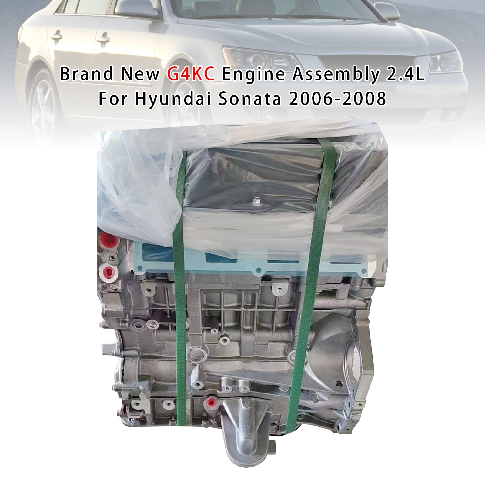 Brand New G4KC Engine Assembly 2.4L For Hyundai Sonata 2006-2008