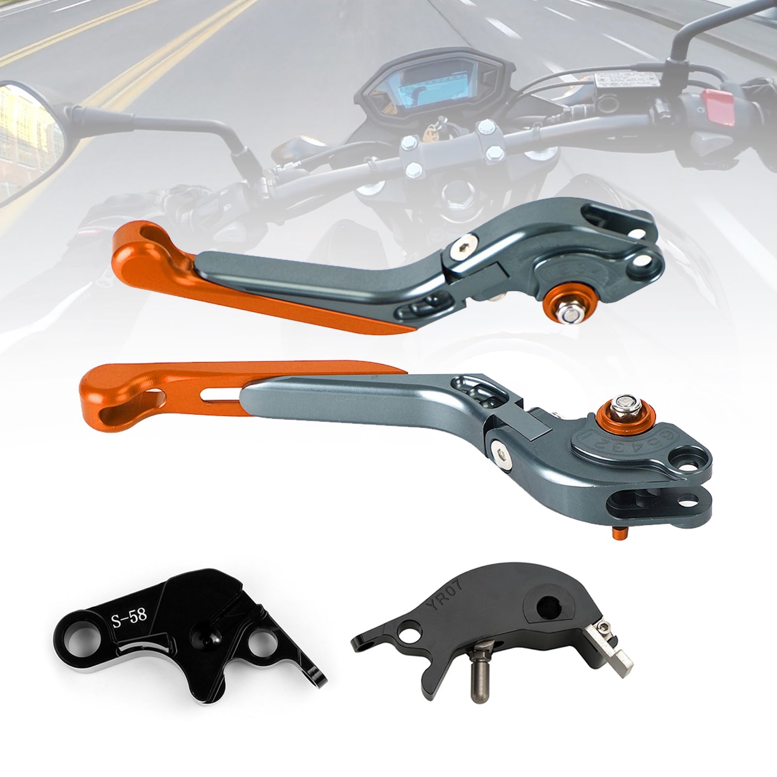 Adjustable Clutch Brake Lever fit for YAMAHA YZF R7 MT-10/SP FZ-10/SP 2022-23