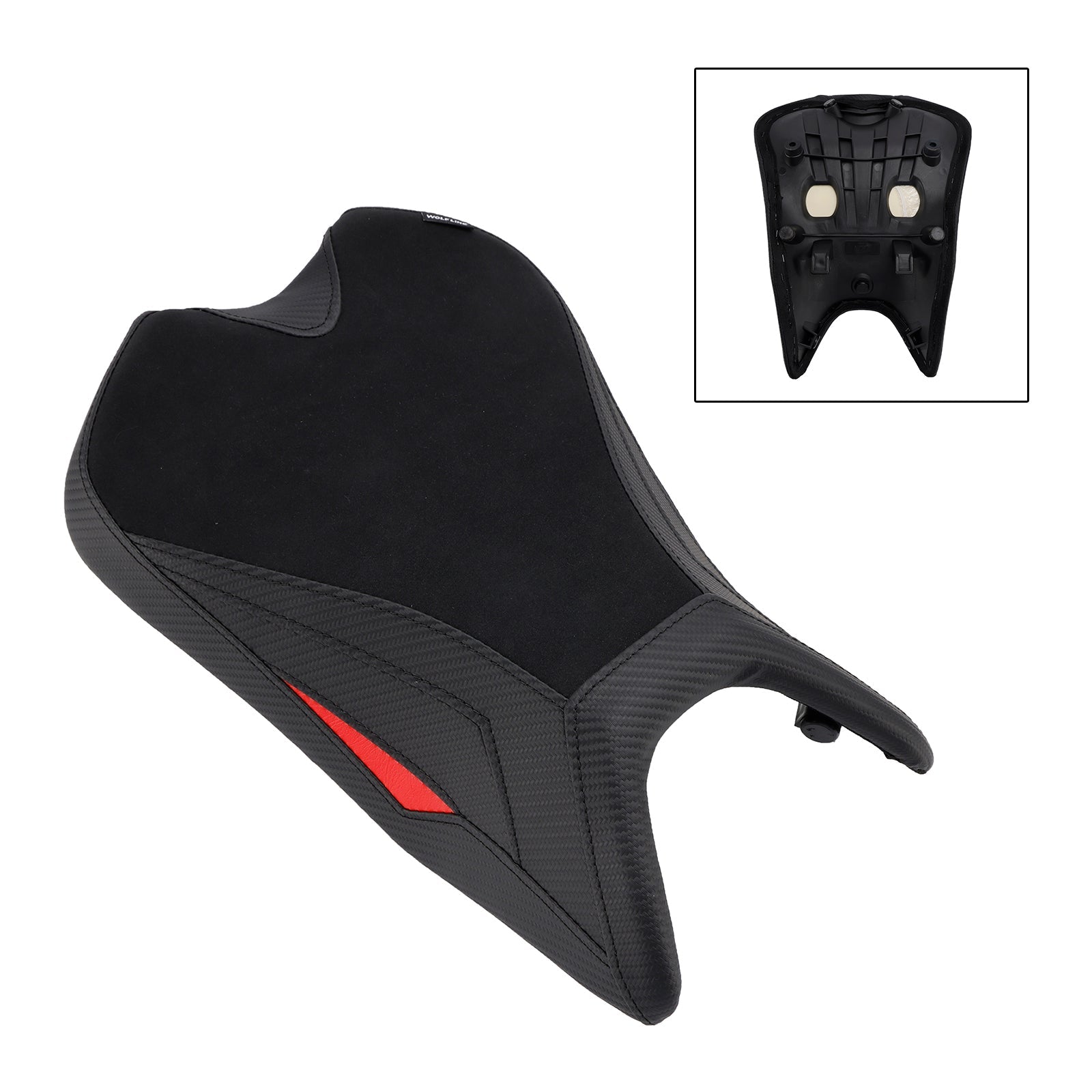 2024-2025 Aprilia Rs457 Rs 457 Front Driver Seat Raider Cushion Black