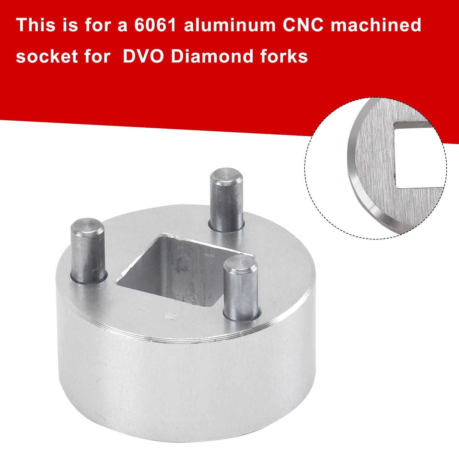 Fork Lower Cap Removal Wrench Tool  Rebuild Service seals For DVO Diamond