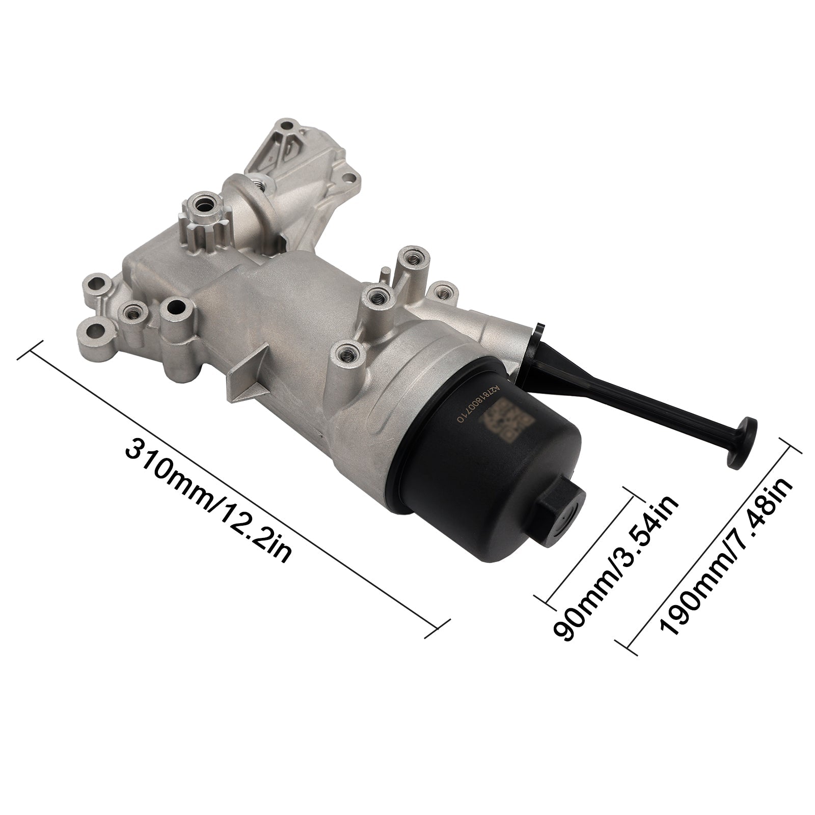 2011-2017 Mercedes-Benz S63 AMG W217W221/W222C217/C222/A222/A217 Engine Oil Filter Housing 2781800710 2781800009