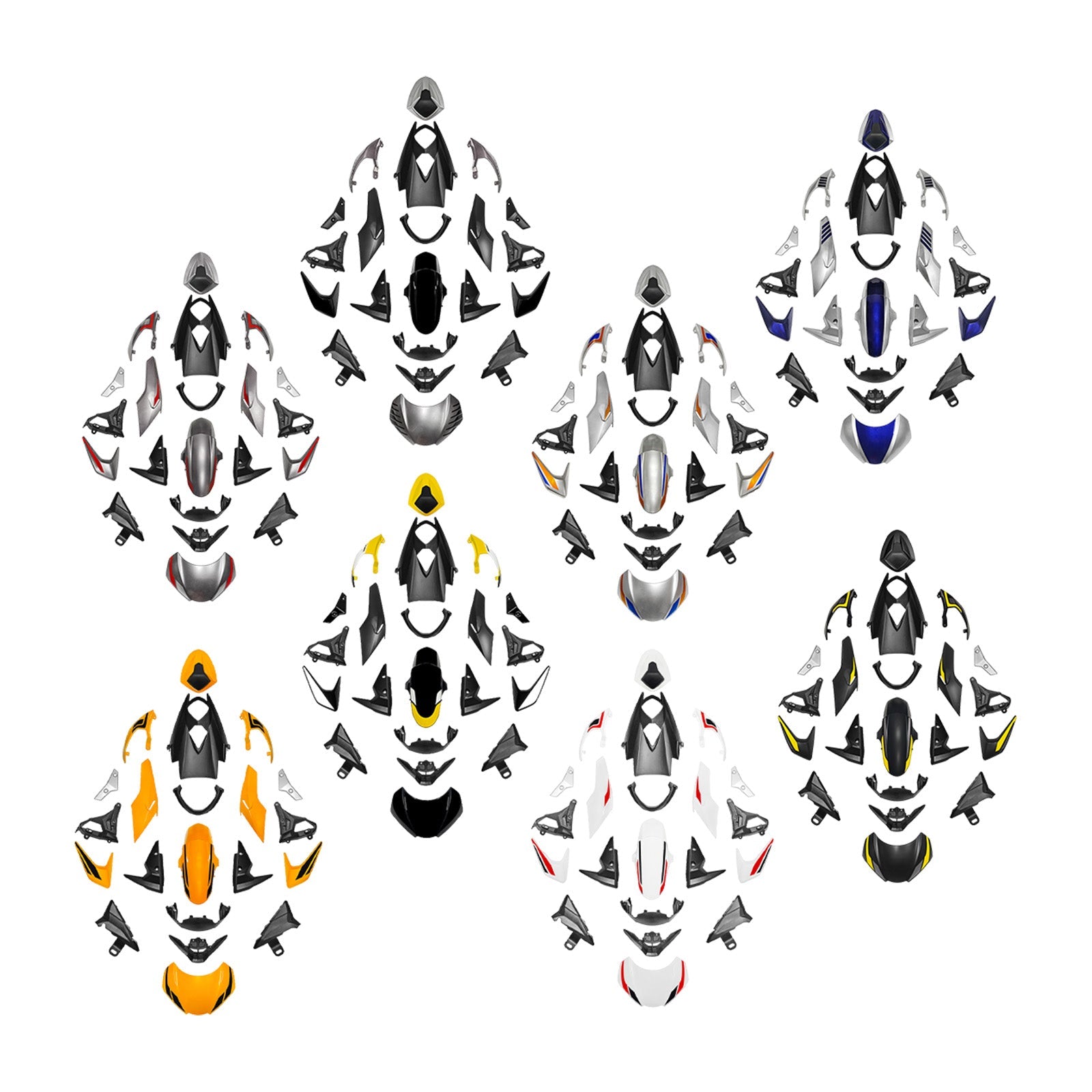 2020-2022 for Street Triple 765 R/RS Injection Bodywork Fairing Kit