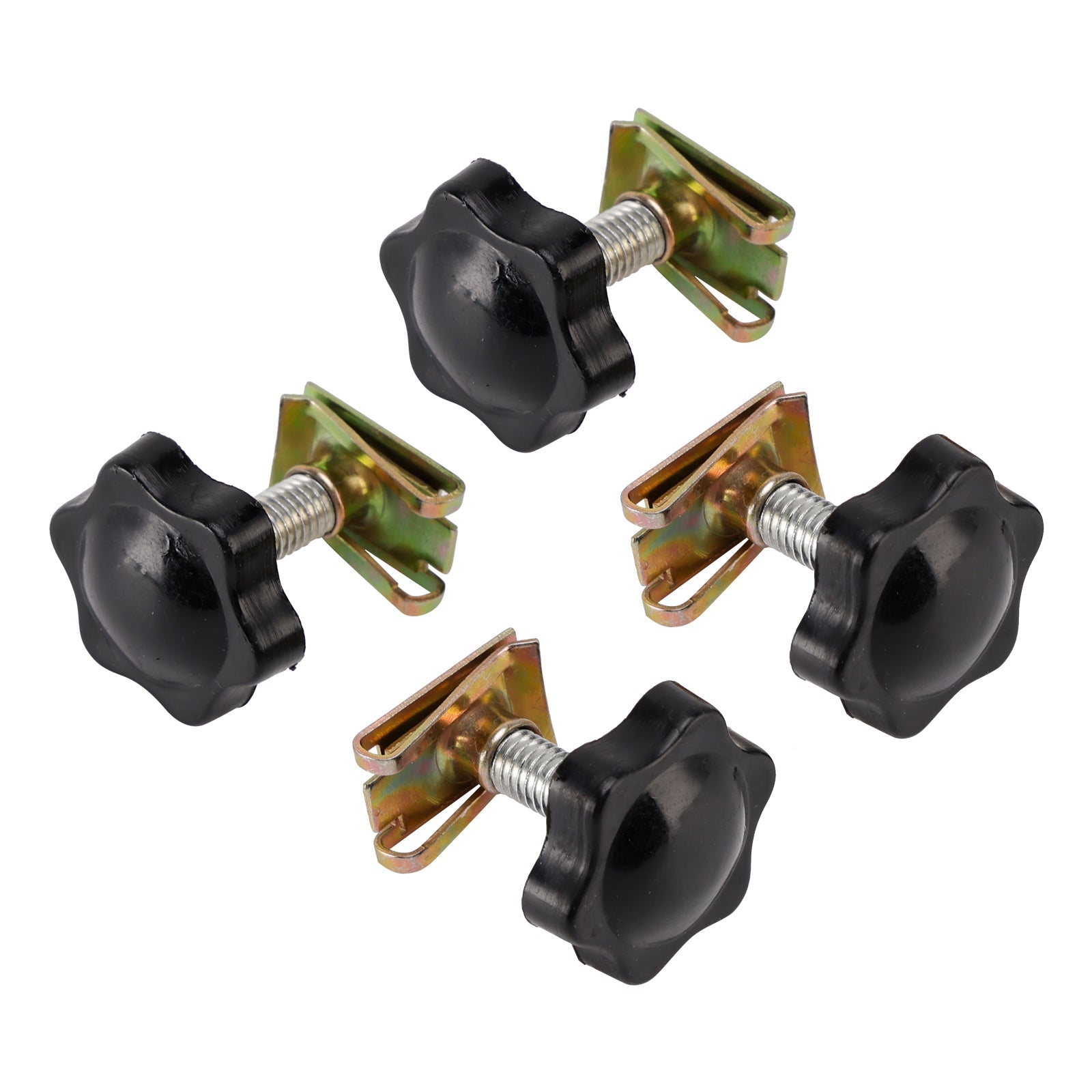 4x Saddlebag Lock Mounting Bolts Theft Deterrent Fastener Kit For Touring 93-18