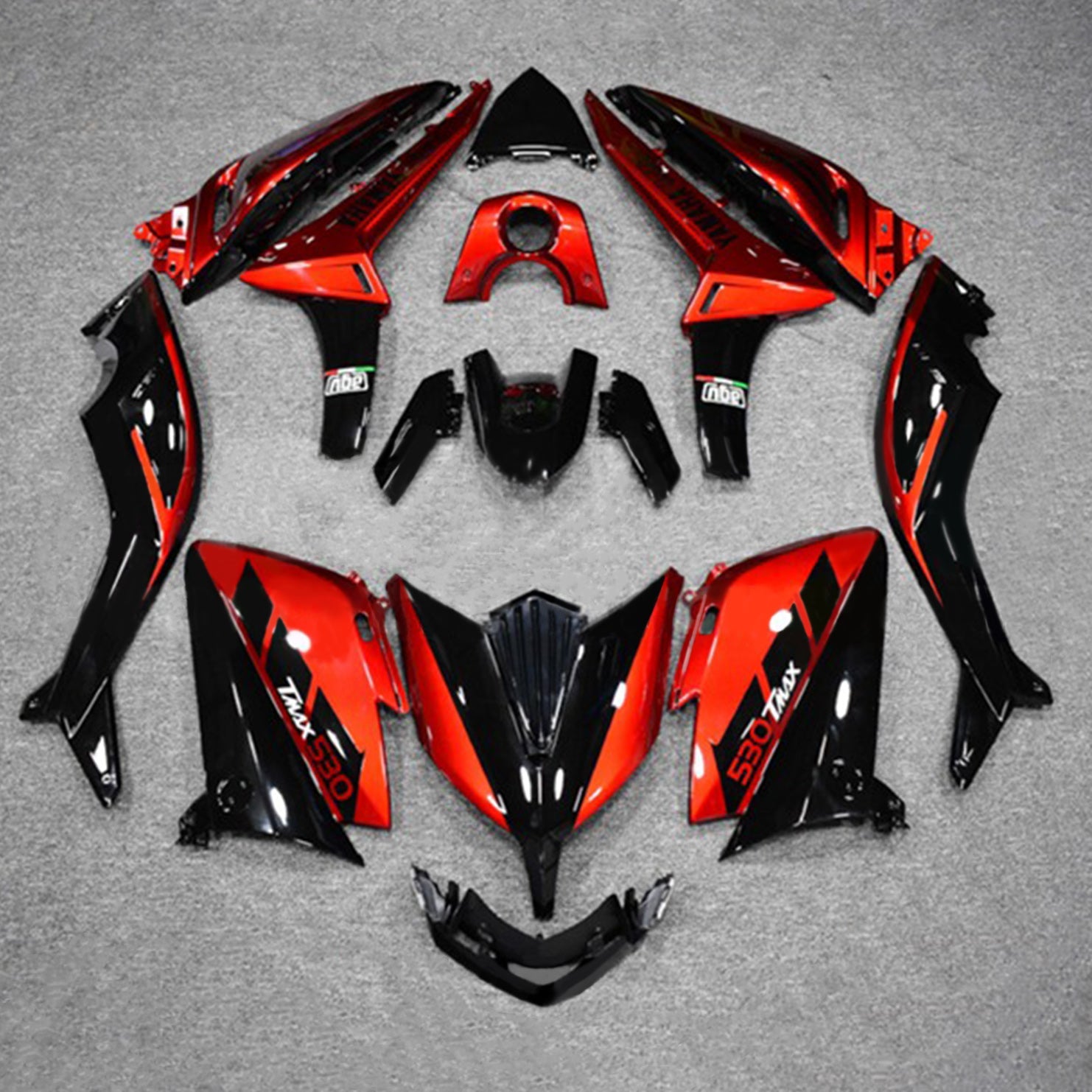 Amotopart Yamaha T-Max TMAX530 2015-2016 Fairing Kit Bodywork ABS