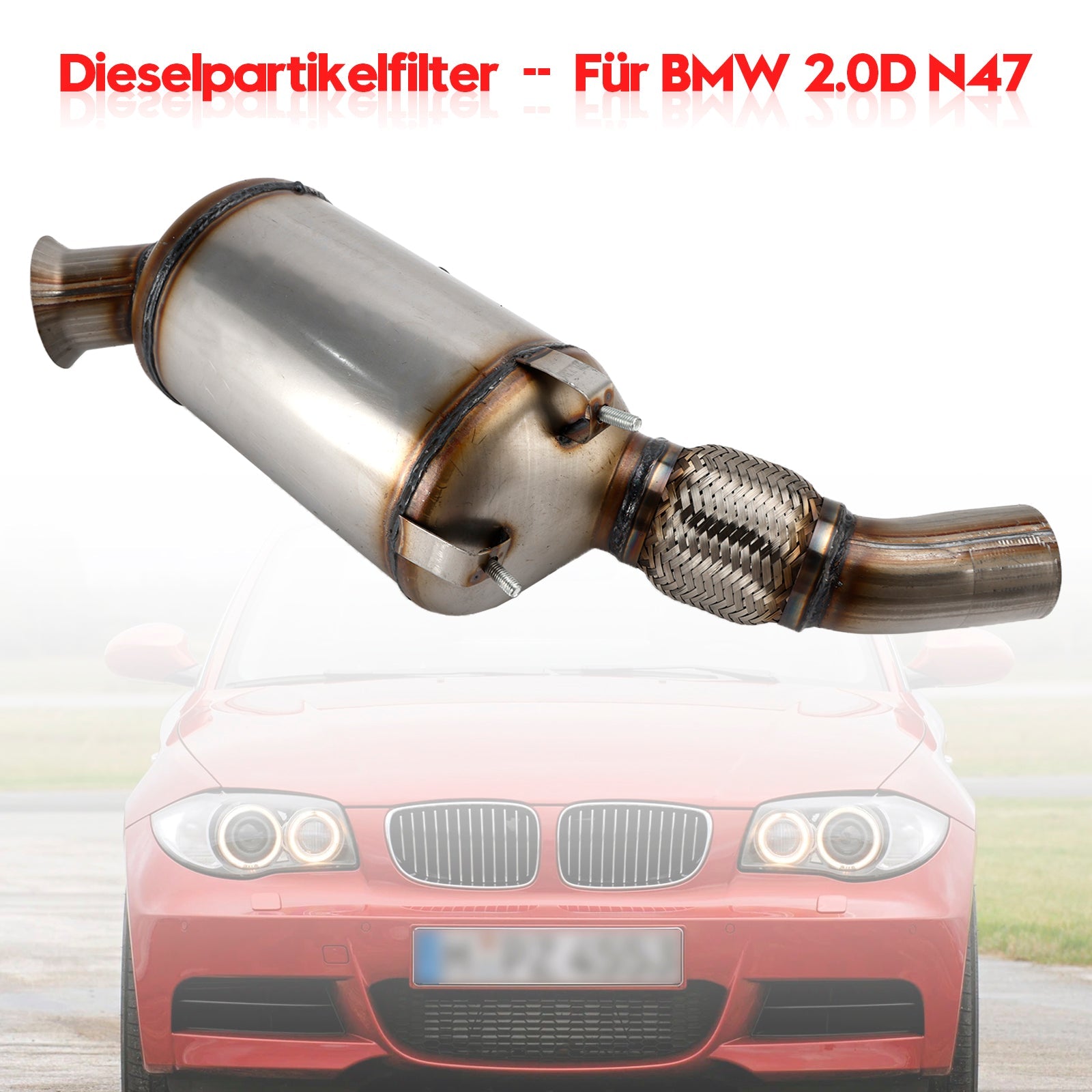 BMW 520d LCI E60/E61 N47 Diesel Particulate Filter DPF 18307812279 18307812281