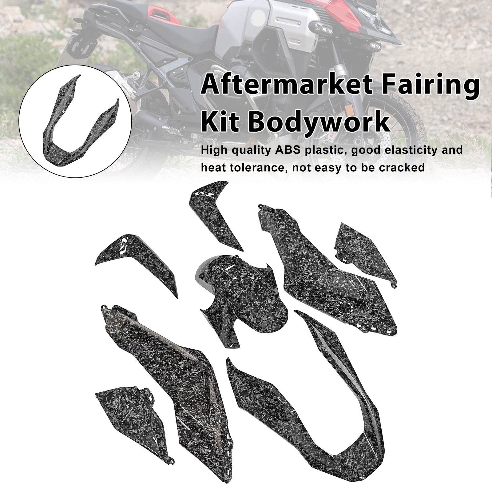 Injection ABS Plastic Bodywork Fairing Kit for BMW R1300GS 2024-2025 13#