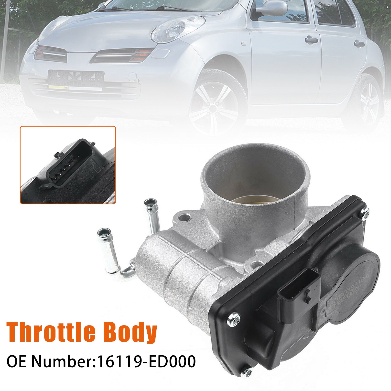 2007-2011 For Nissan Tiida C11 1.6 HR 16 DE Petrol Hatchback Throttle Body 16119-ED000
