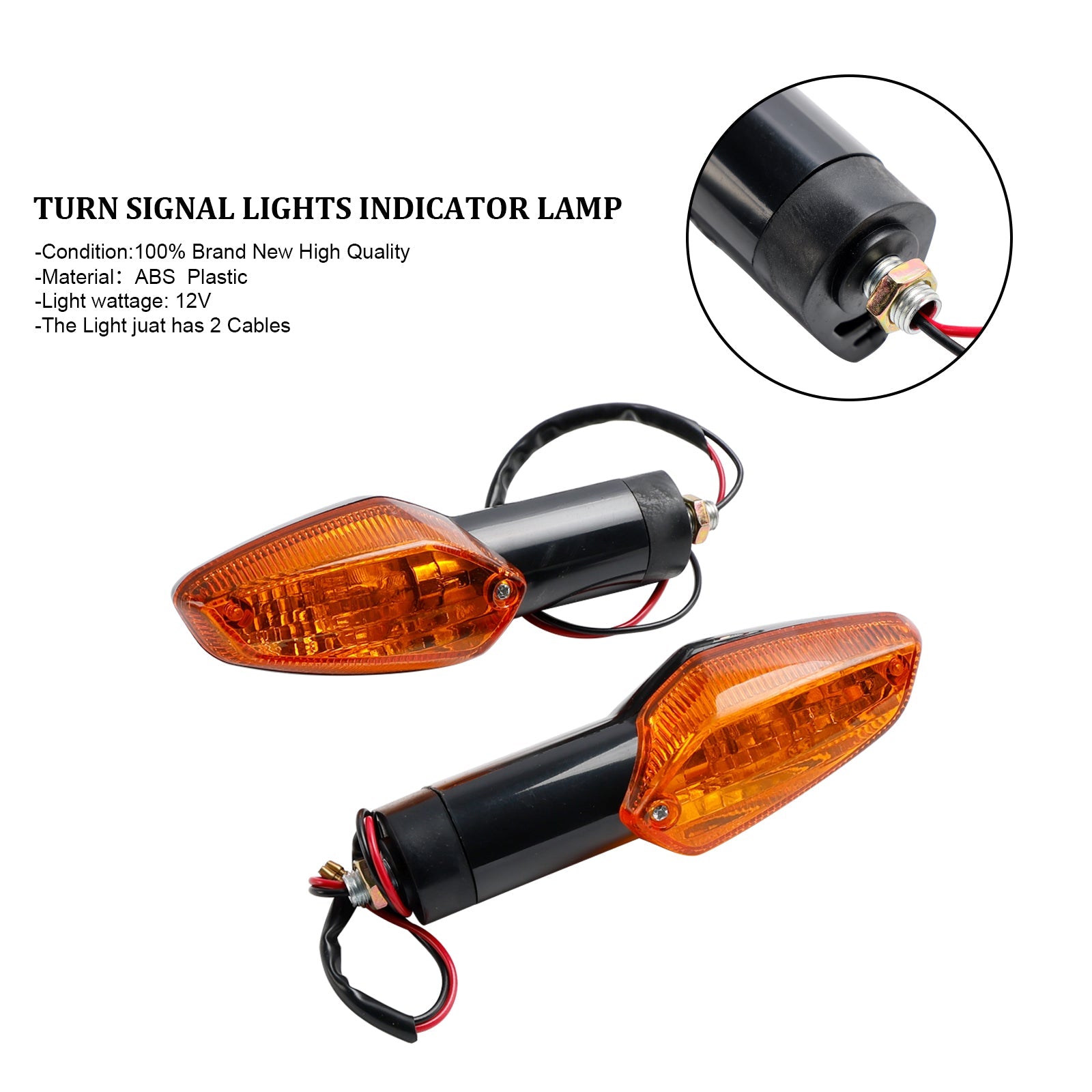 Turn Signal Lights Indicator Lamp For Honda CBR 250R 300R CBF 125 150 CB300