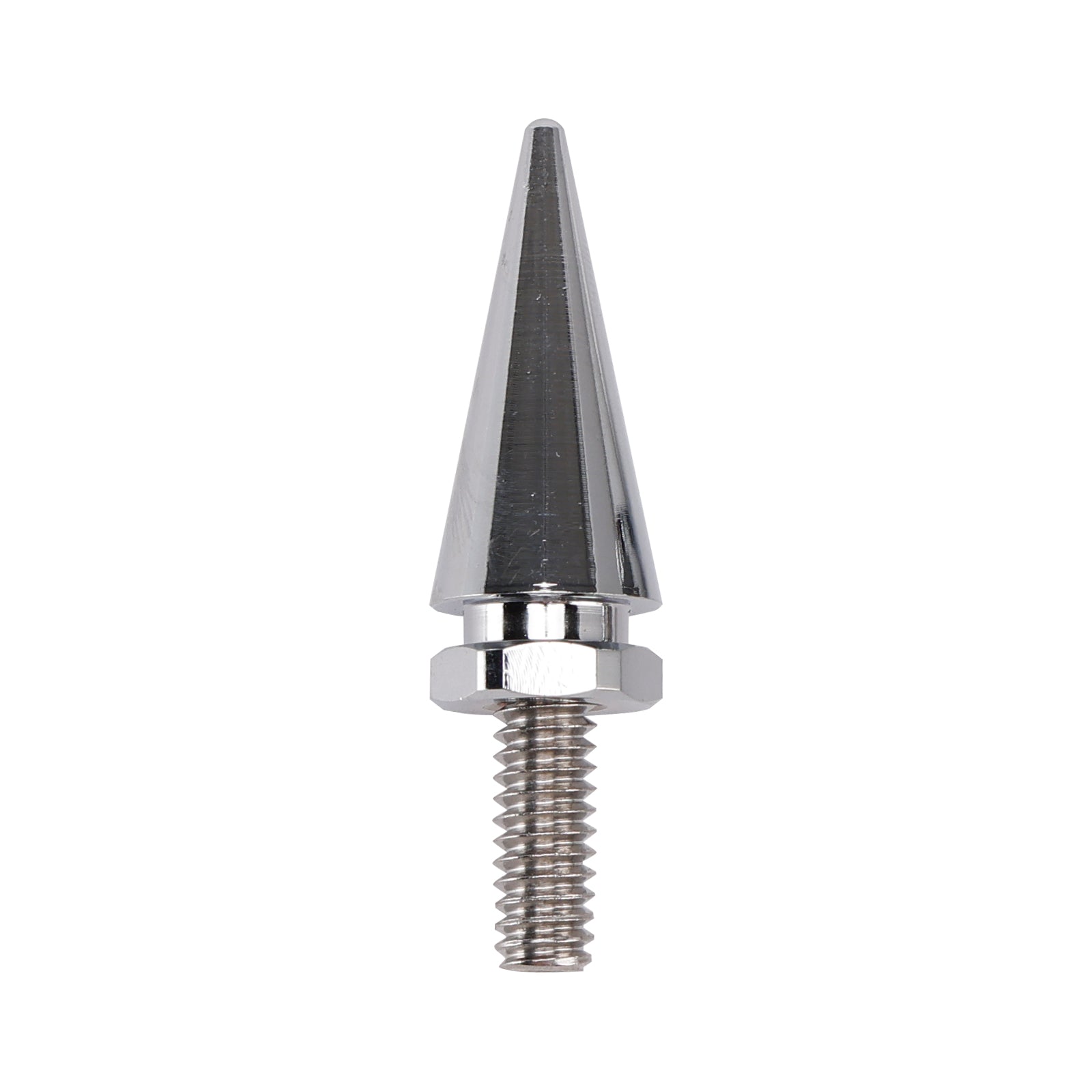 3 Spiked Windshield Bolts Silver For Electra Glide Tri Glide Street Glide 14-25