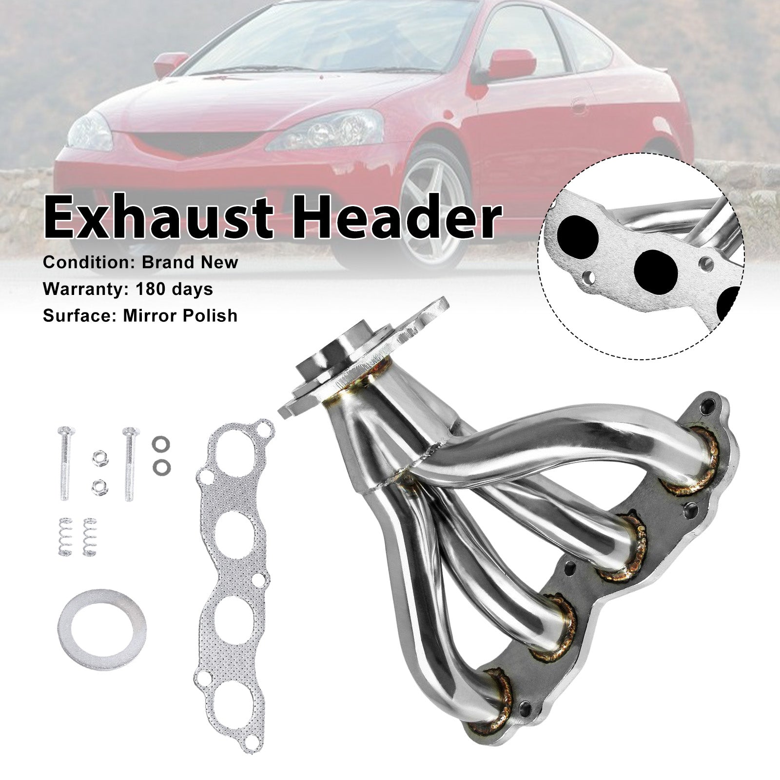 2002-2006 For Acura RSX Non-Type S Exhaust Manifold Header