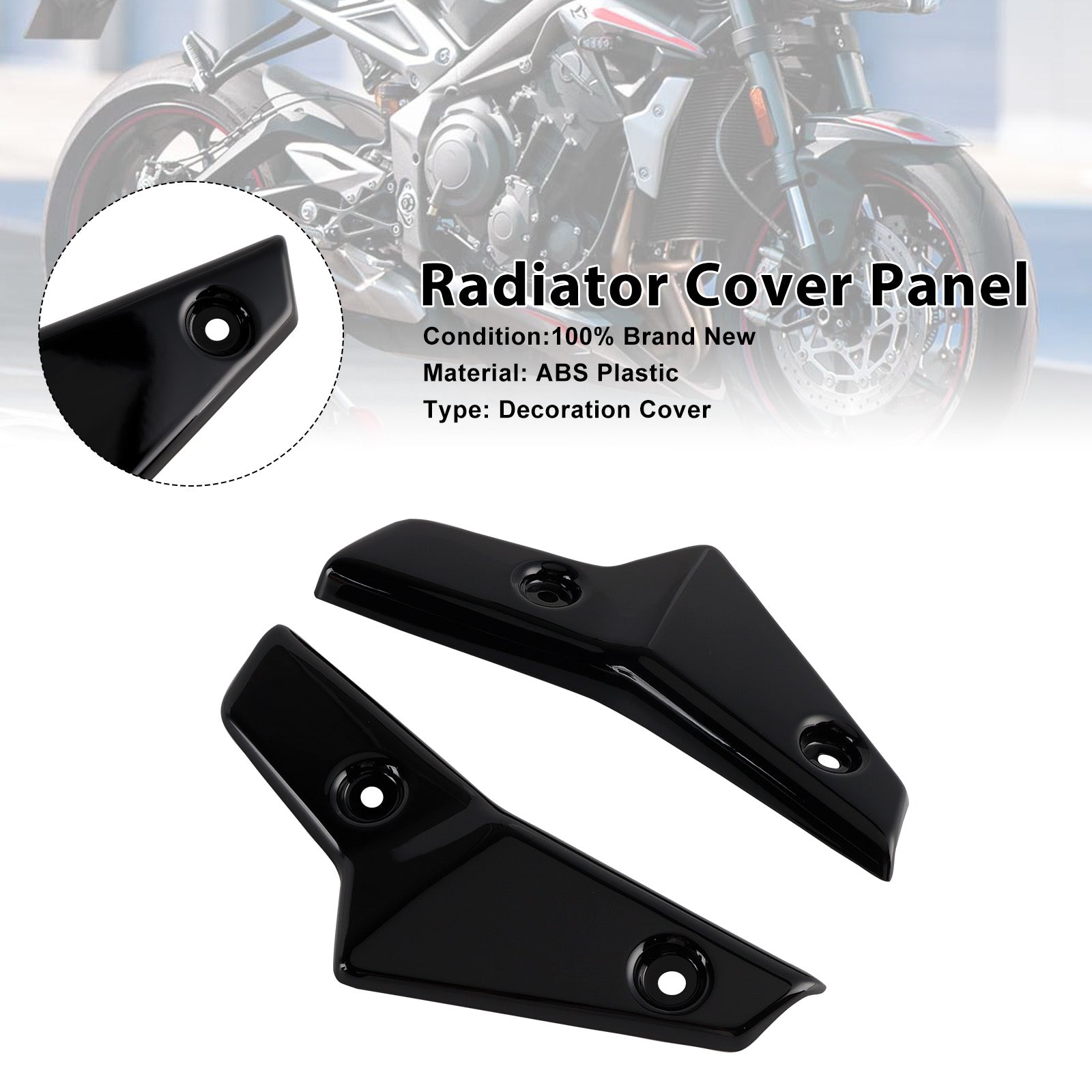 2020-2022 Street Triple 765 R/RS Radiator Side Cover Fairing Panels