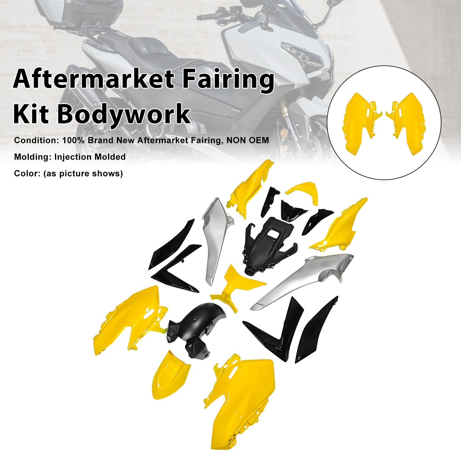 2025-2026 for Yamaha TMAX560 Injection Bodywork Fairing Kit