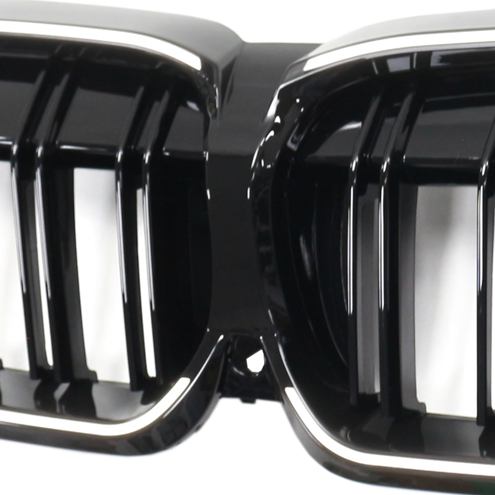 Double Slat Black Kidney Grille 51138072085 Fit BMW 3 Series G20 2019-2022