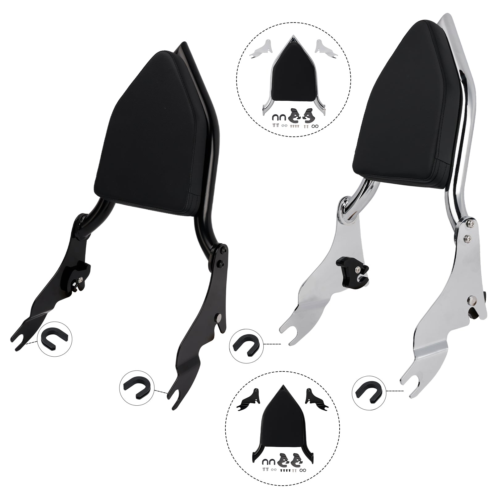 2009-2024 STREET GLIDE FLHX Passenger Sissy Bar Backrest