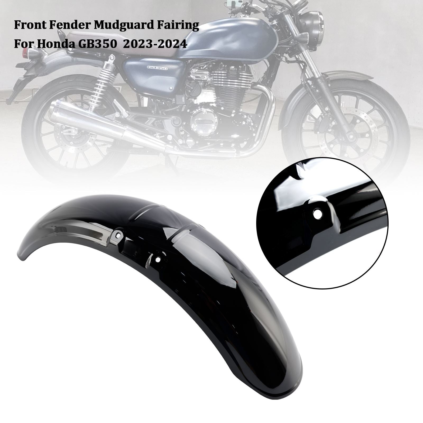 Front Fender Mudguard Fairing For Honda GB350 GB350S 2023-2024