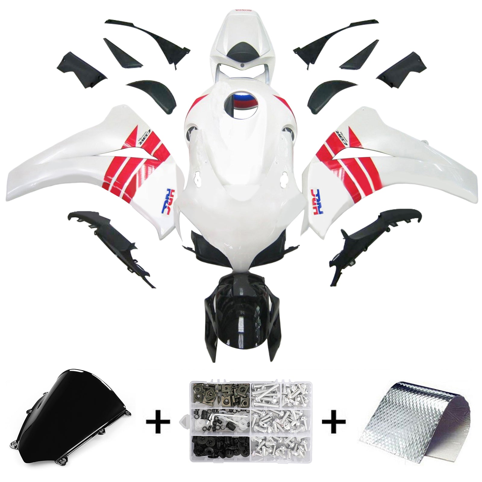 Honda CBR1000RR 2008-2011 Fairing Kit Bodywork Plastic ABS