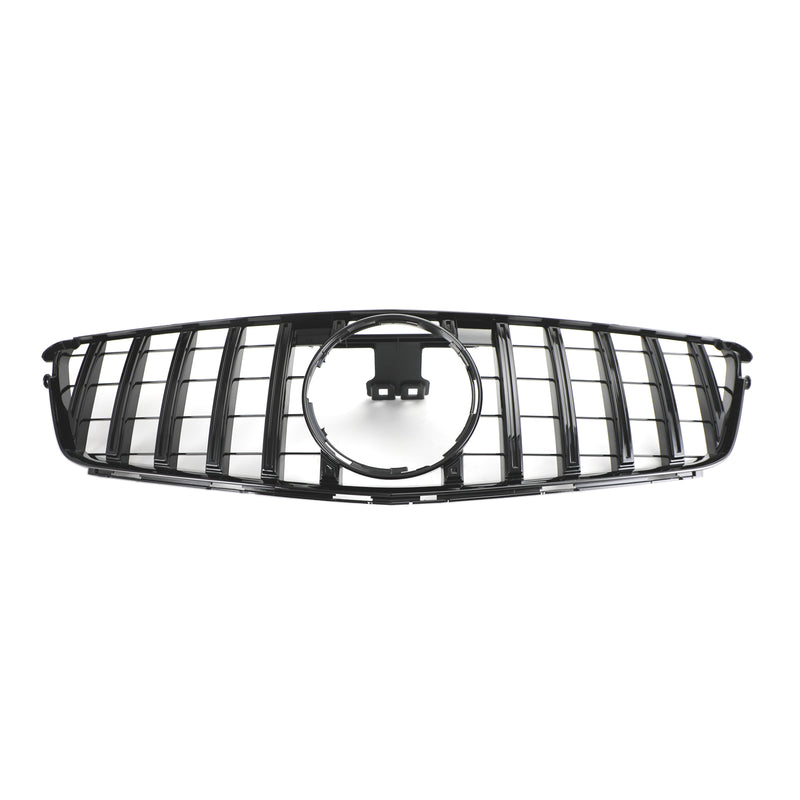 GTR Style Front Bumper Grille Grill Fit Benz C-Class W204 C300 C350 2008-2014
