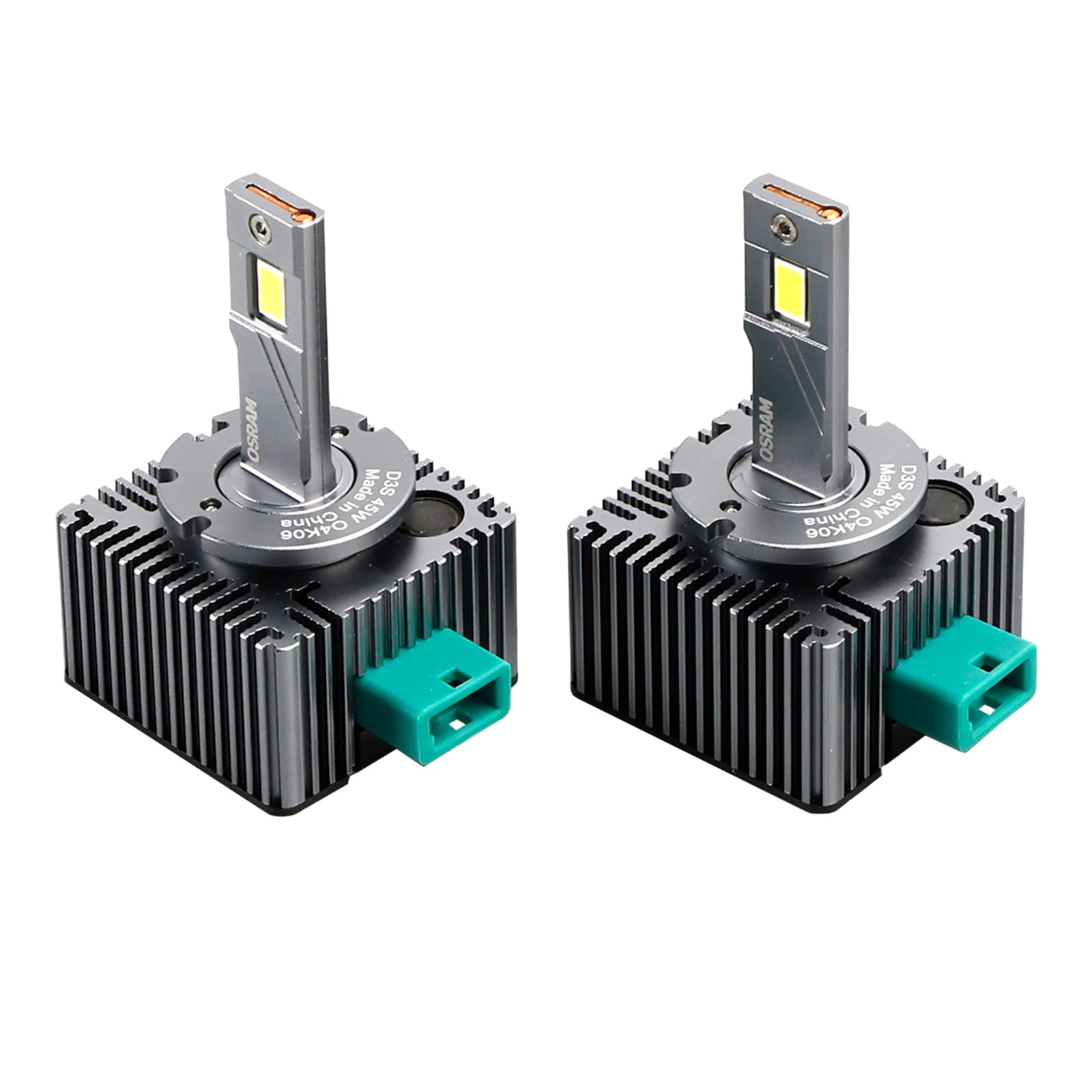 오스람용 2개 자동차 조명 LED-HL D3S 166340CW 45W 6000K