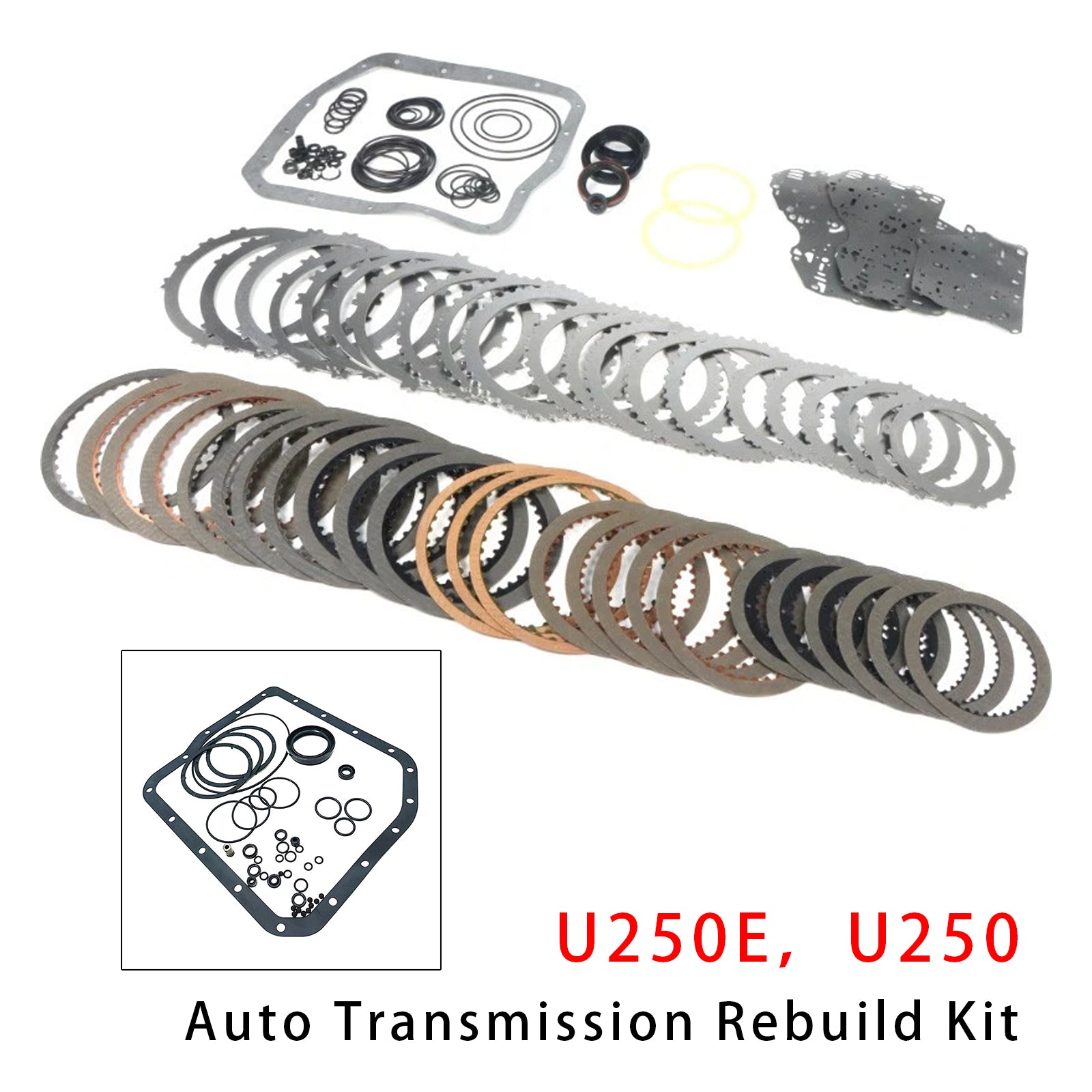 U250E U250 Transmission Master Rebuild Kit Gasket For Toyota Camry U250E 2005+
