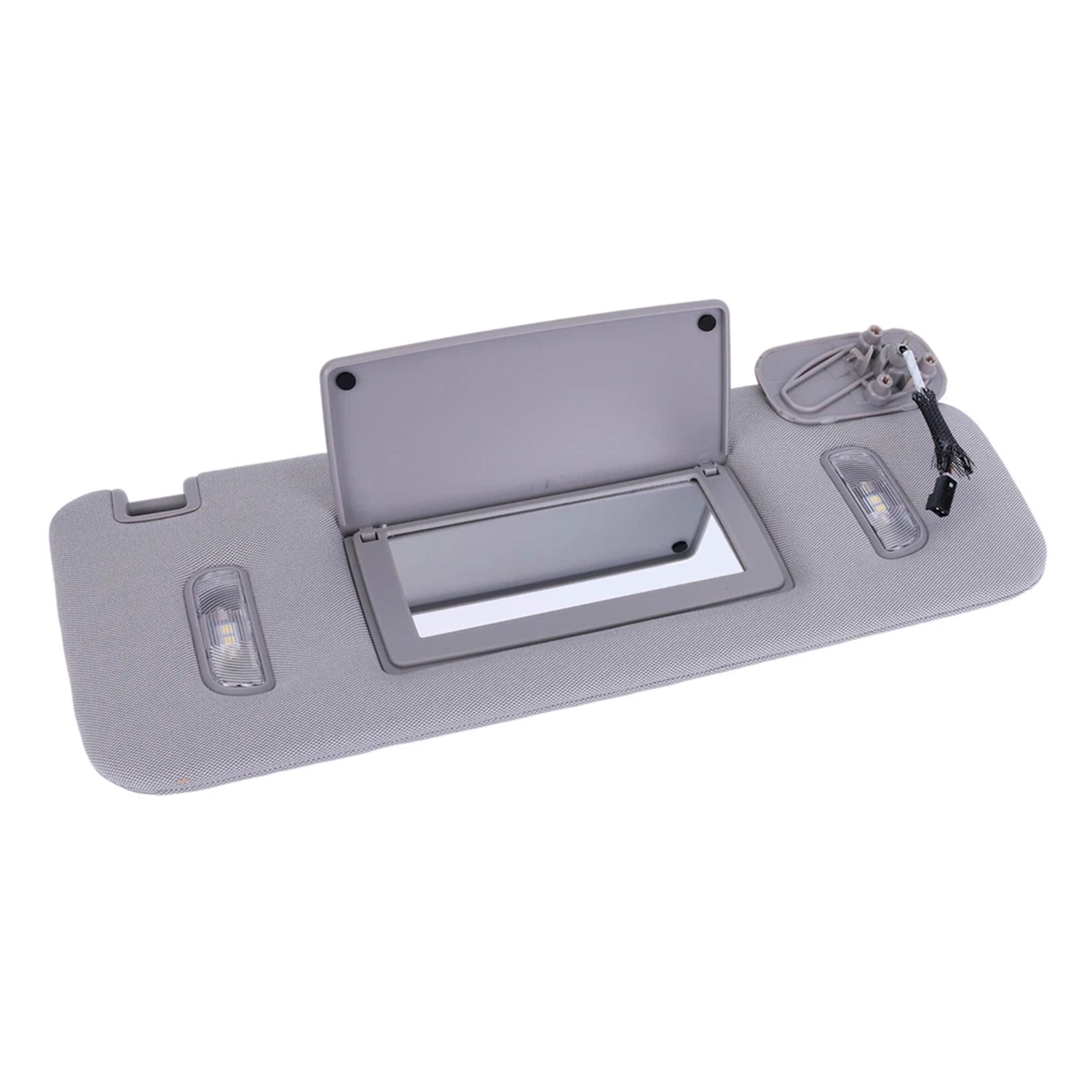 Gray Right Side Sun Visor 23459643 For Chevrolet GMC 2014-2019