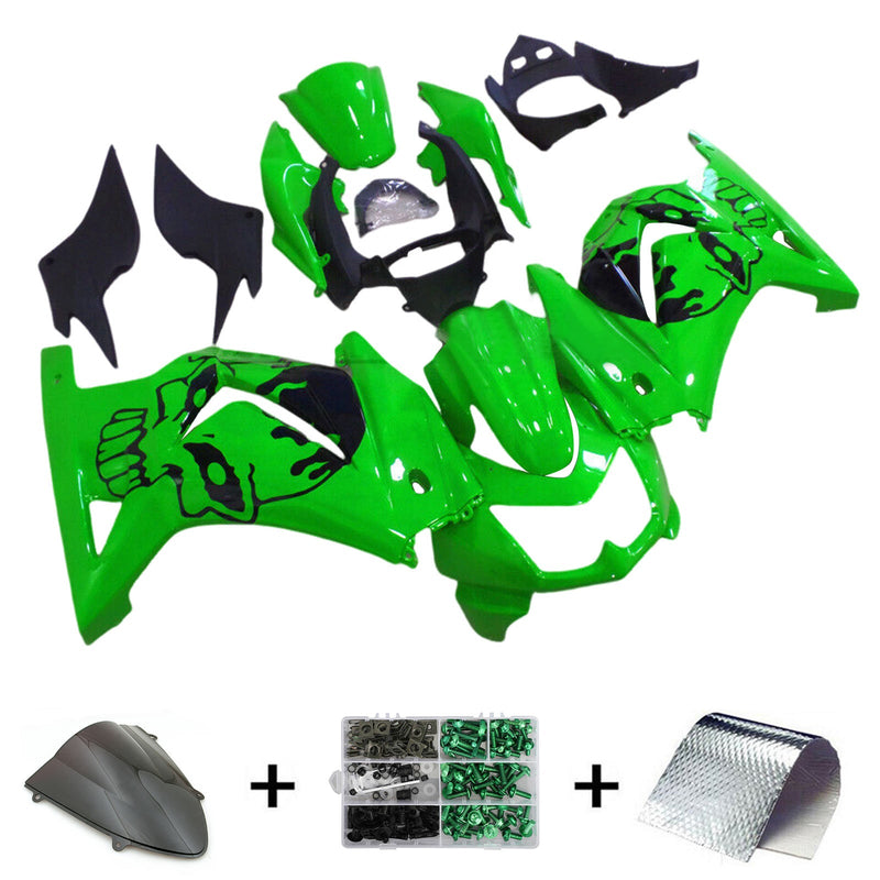 Kawasaki EX250 Ninja250R 2008-2012 Fairing Kit Bodywork Plastic ABS