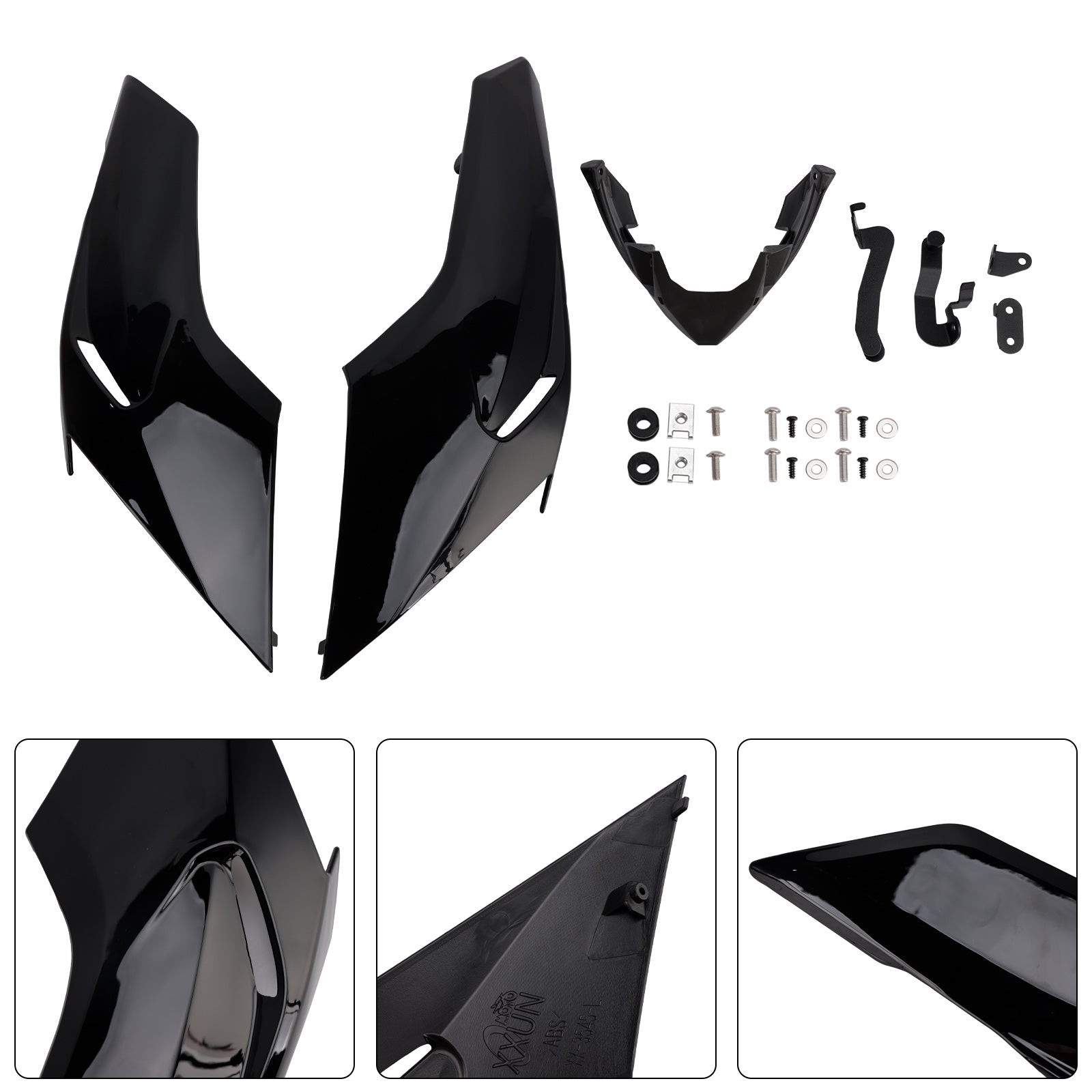 Lower Belly Pan Panels Guard Fairing For Street Triple 765 R/RS 2020-2022