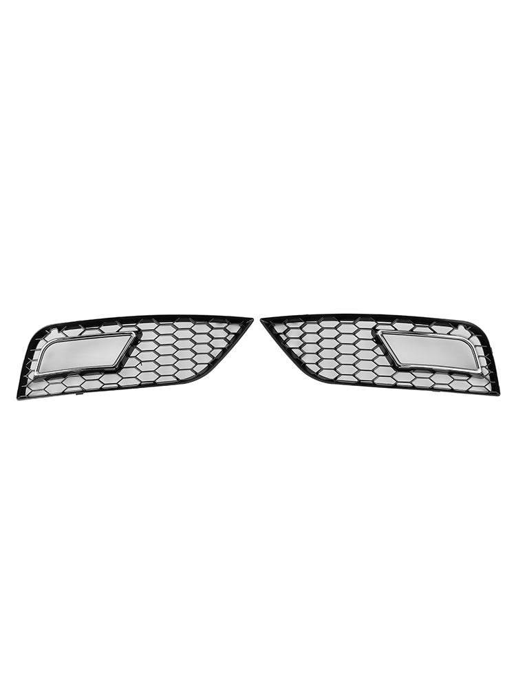 2013-2015 Audi A4 B8.5 Honeycomb Style Fog Light Cover Standard Bumper
