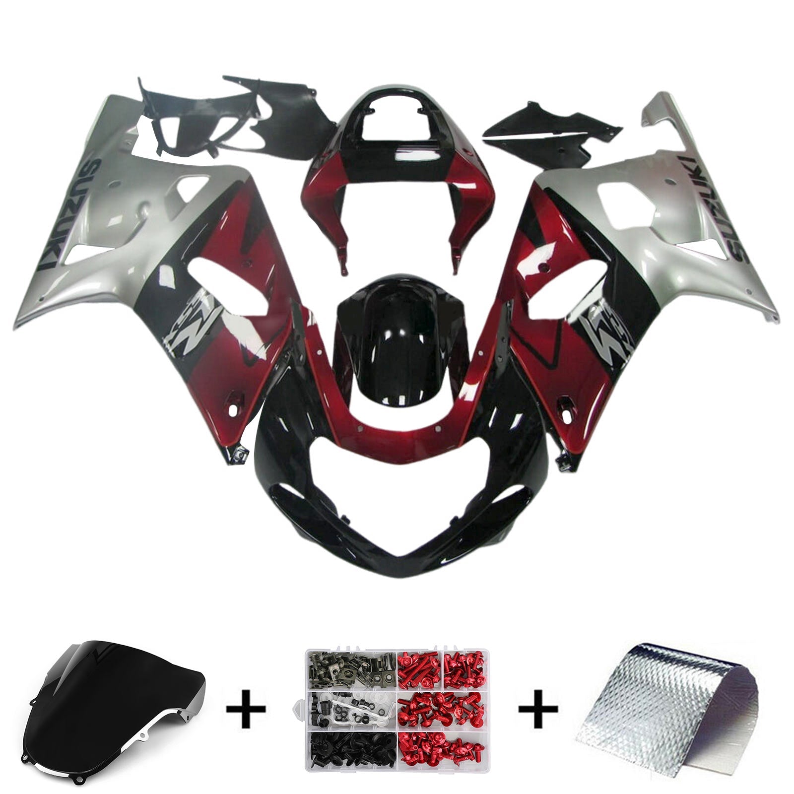 أموتوبارت سوزوكي GSXR600 2001-2003 GSXR750 2000-2003 K1 Fairing Kit