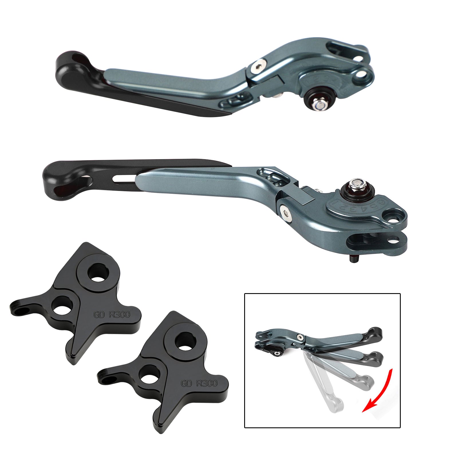 Adjustable Clutch Brake Lever fit for KYMCO AK550 2017-2022