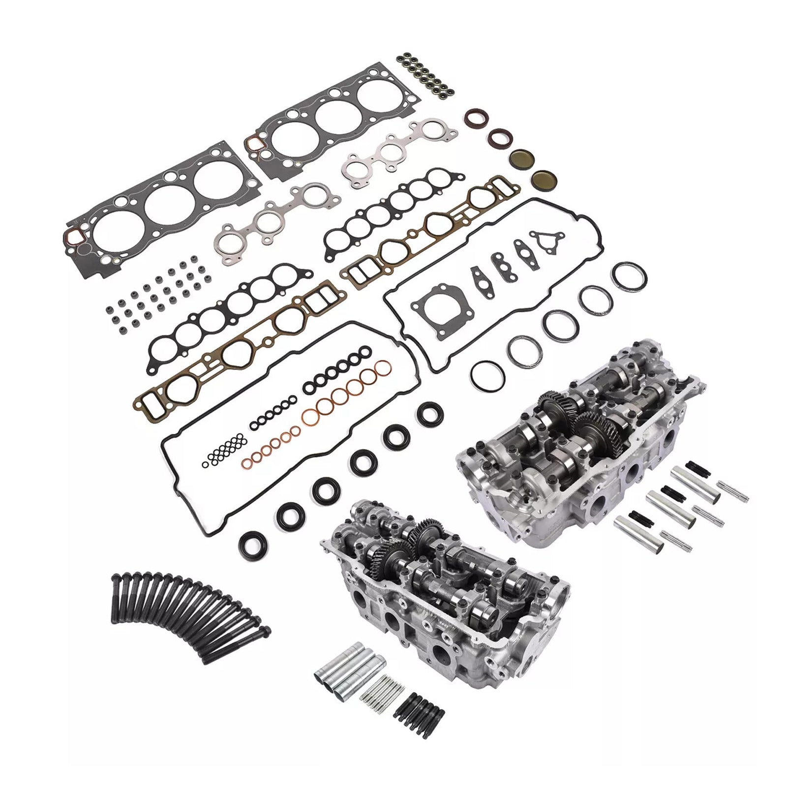 2000-2004 TOYOTA TUNDRA 3.4L 2PCS Cylinder Head & Gaskets & Bolts 11101-69136 1305362050