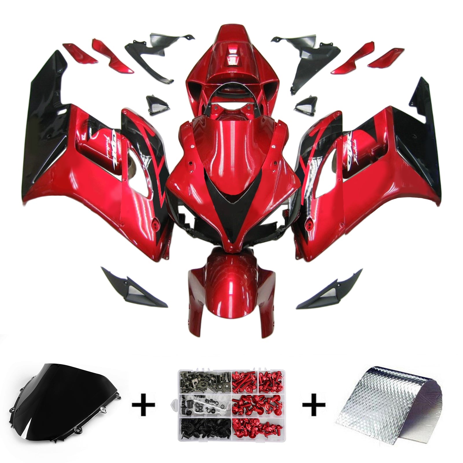 Honda CBR1000RR 2004-2005 Fairing Kit Bodywork Plastic ABS