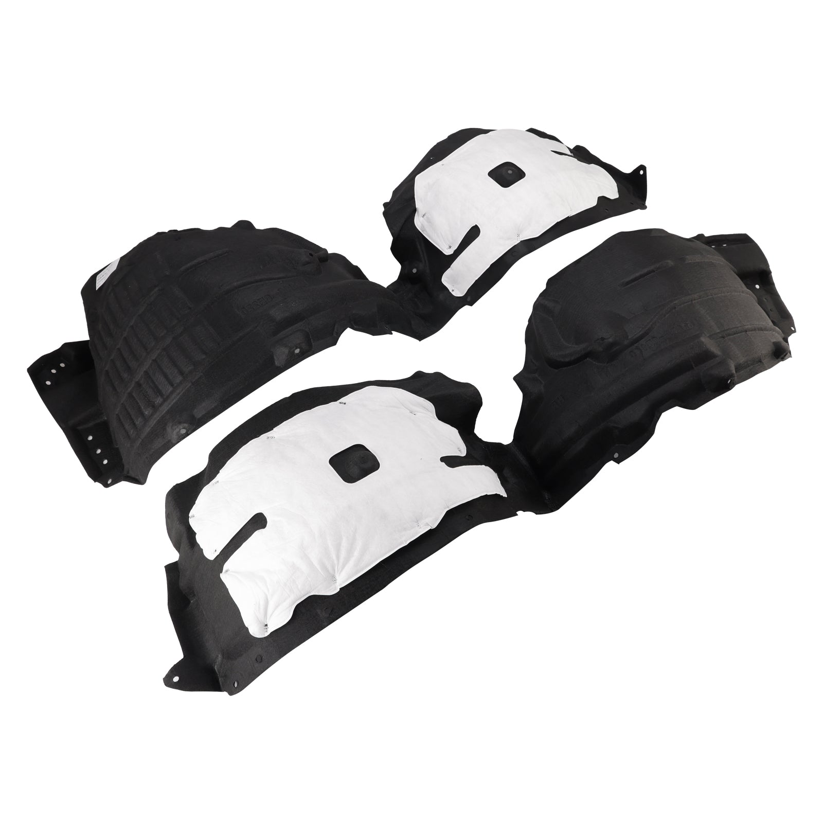 Pair Front Inner Side Fender Liners For 2020-2024 Toyota Highlander 538060E170