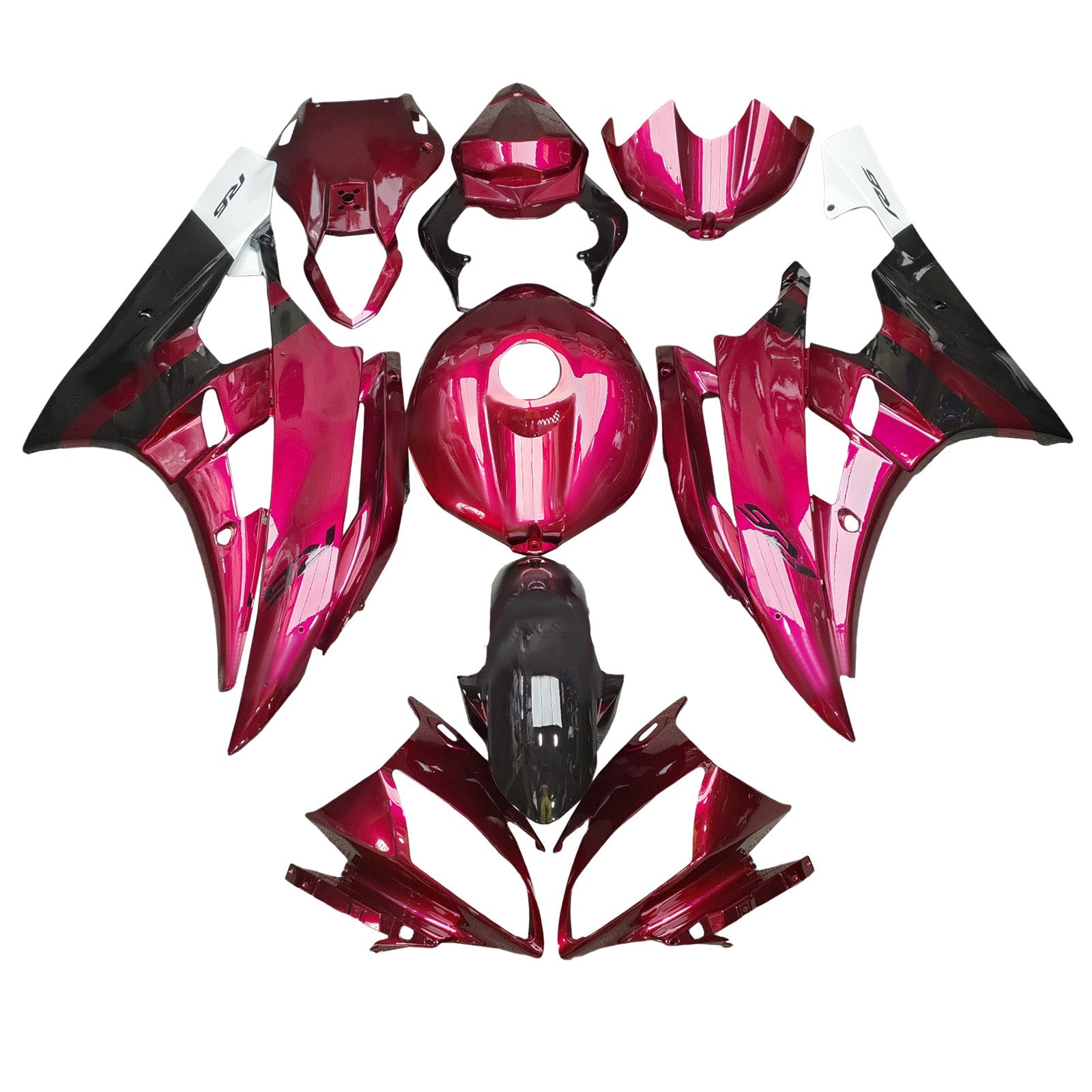 Injection Fairing Kit Bodywork Plastic ABS For Yamaha YZFR6 YZF-R6 2006-2007