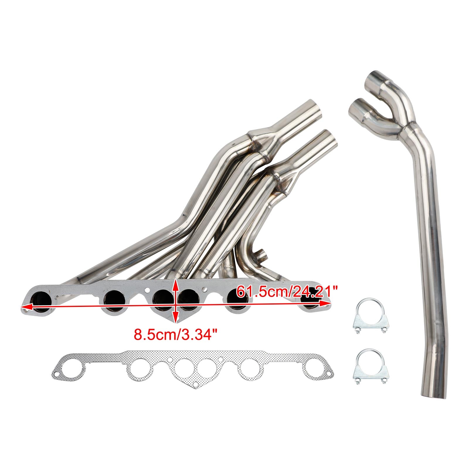 Stainless Exhaust Header Manifold Fit Nissan 280Z 280ZX L28E 77-83 Fit Datsun